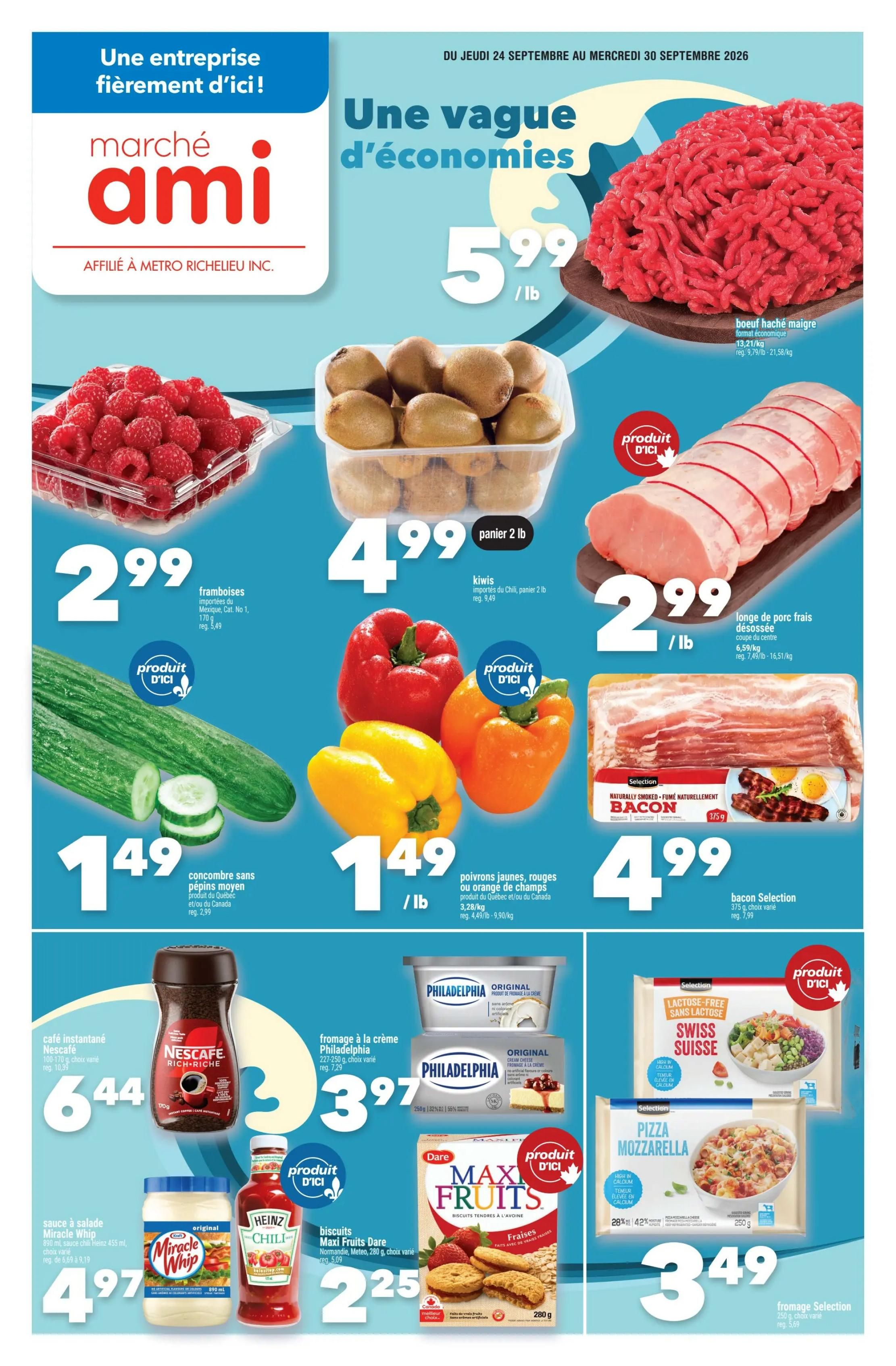 Marche Ami Flyer September 24 to 30