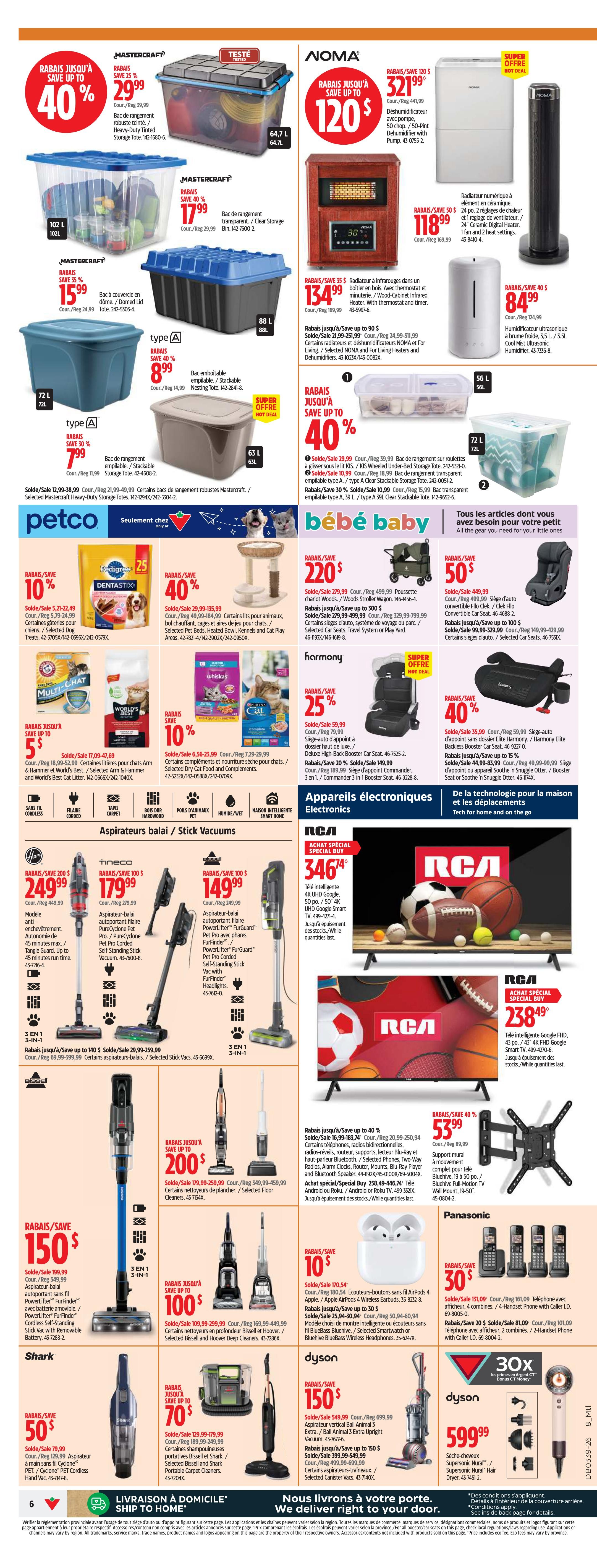 Canadian Tire (QC) Flyer September 24 to 30