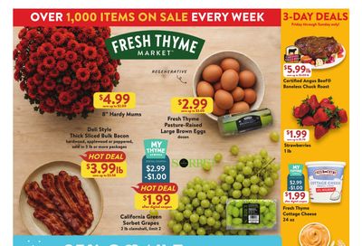 Fresh Thyme Market (Aliquippa Area, PA) Weekly Ad September 23 - 29, 2026