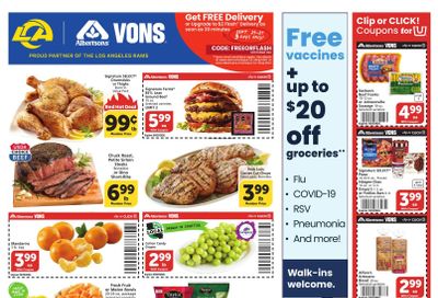 Vons (Hesperia Area, CA) Weekly Ad September 23 - 29, 2026