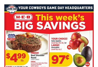 H-E-B (New Braunfels Area, TX) Weekly Ad September 23 - 29, 2026