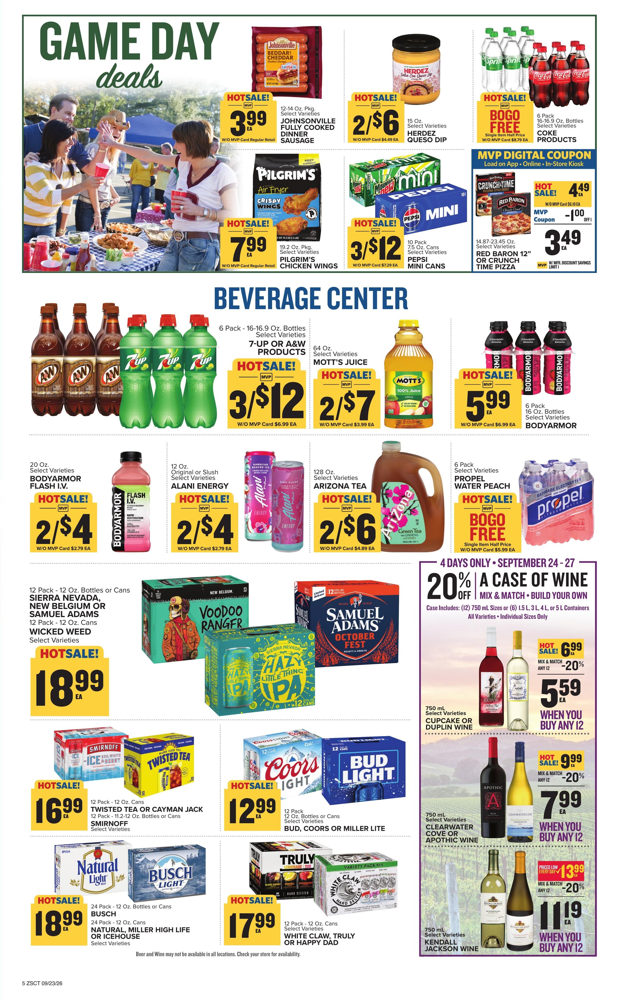Food Lion (Richburg Area, SC) Weekly Ad September 23 - 29, 2026