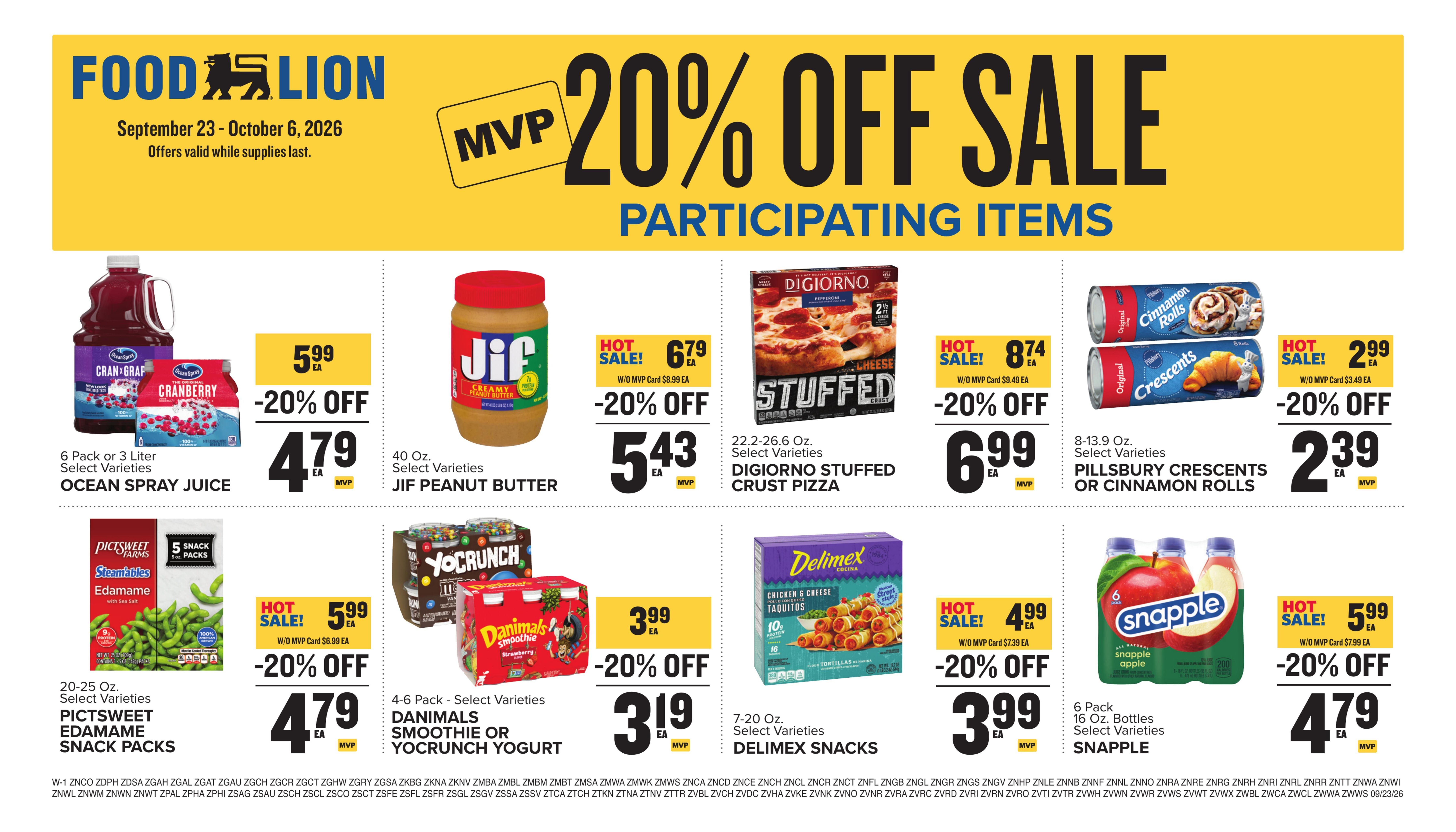 Food Lion (Salisbury Area, MD) Weekly Ad September 23 - 29, 2026