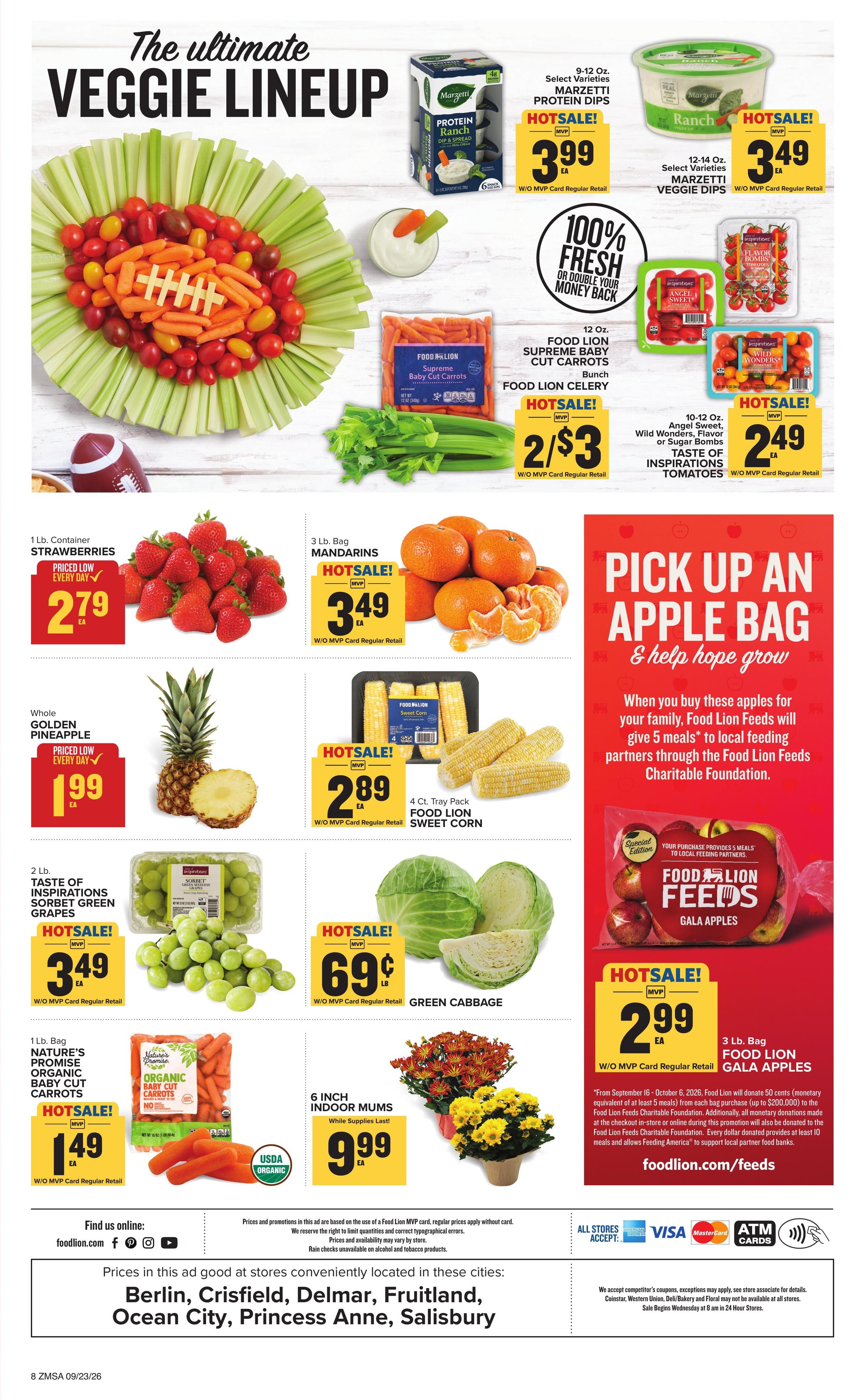 Food Lion (Salisbury Area, MD) Weekly Ad September 23 - 29, 2026