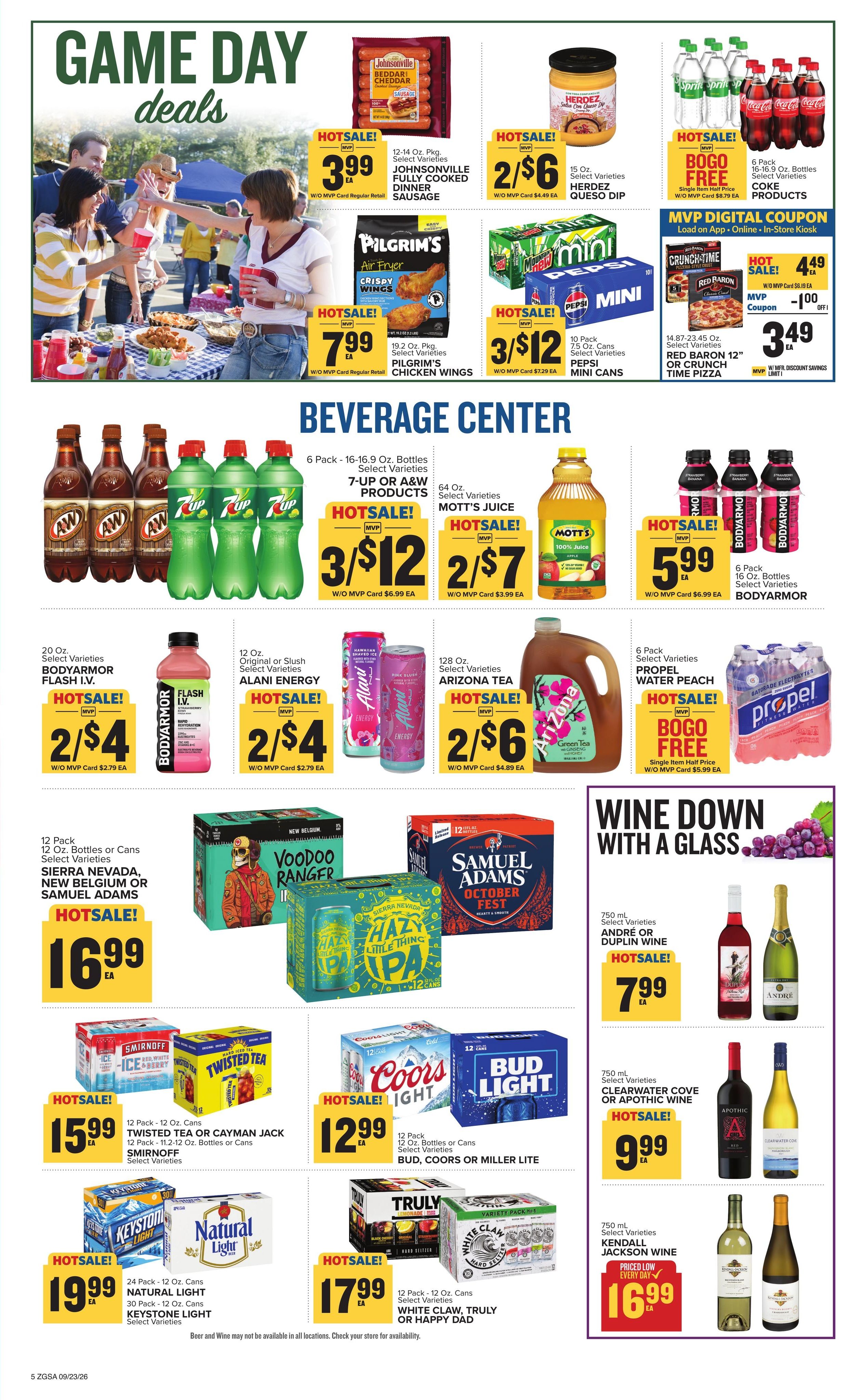 Food Lion (Tallahassee Area, FL) Weekly Ad September 23 - 29, 2026