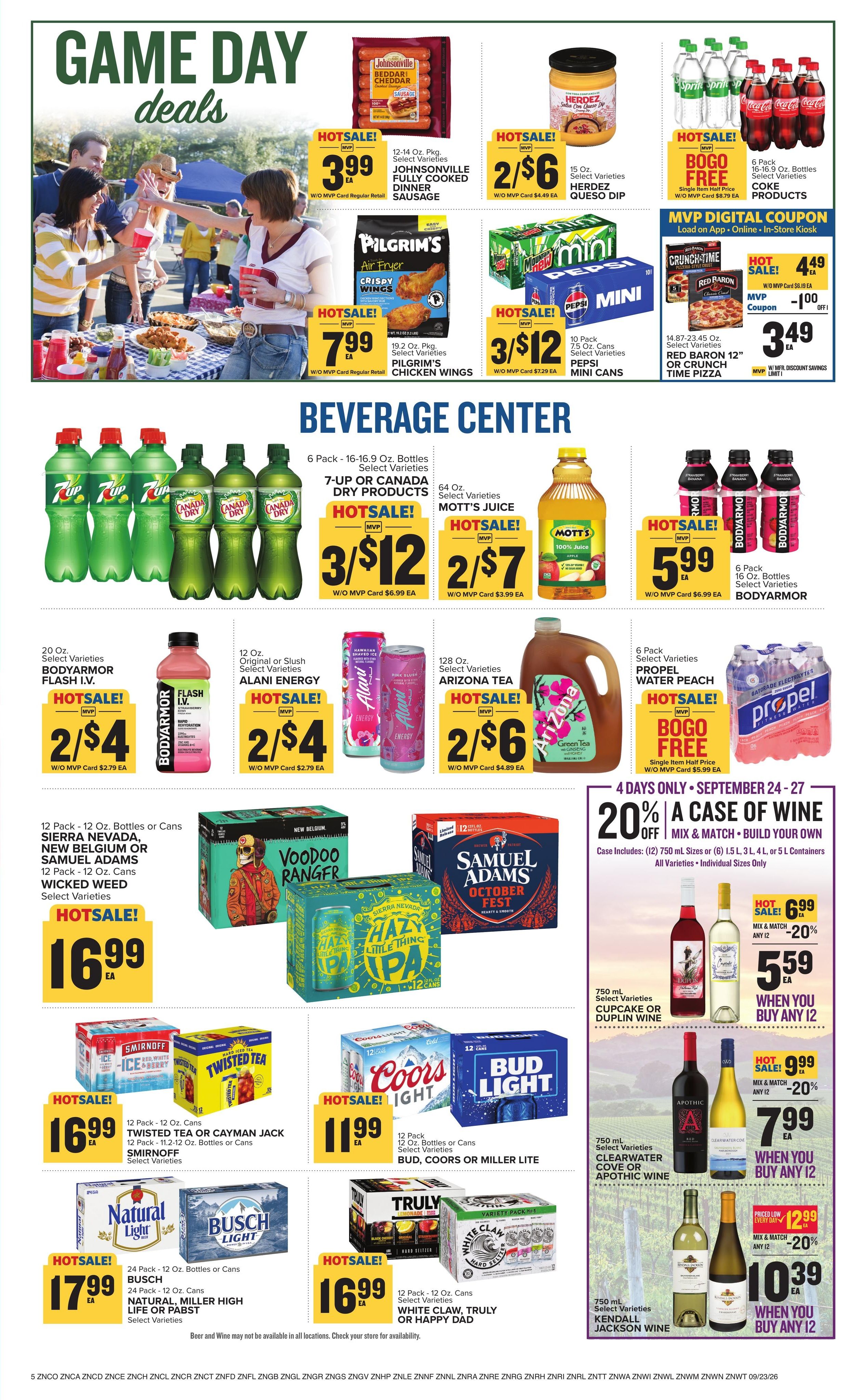 Food Lion (Wilmington Area, NC) Weekly Ad September 23 - 29, 2026