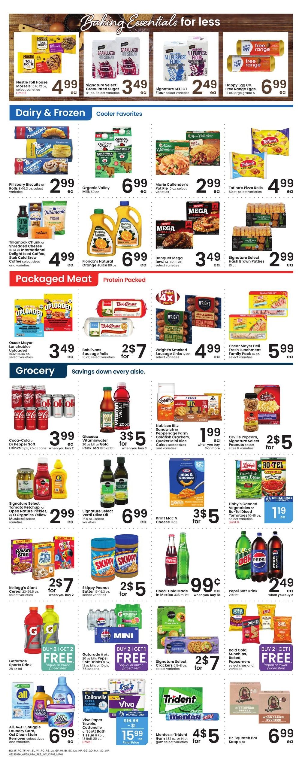 Albertsons (Aberdeen Area, ID) Weekly Ad September 23 - 29, 2026