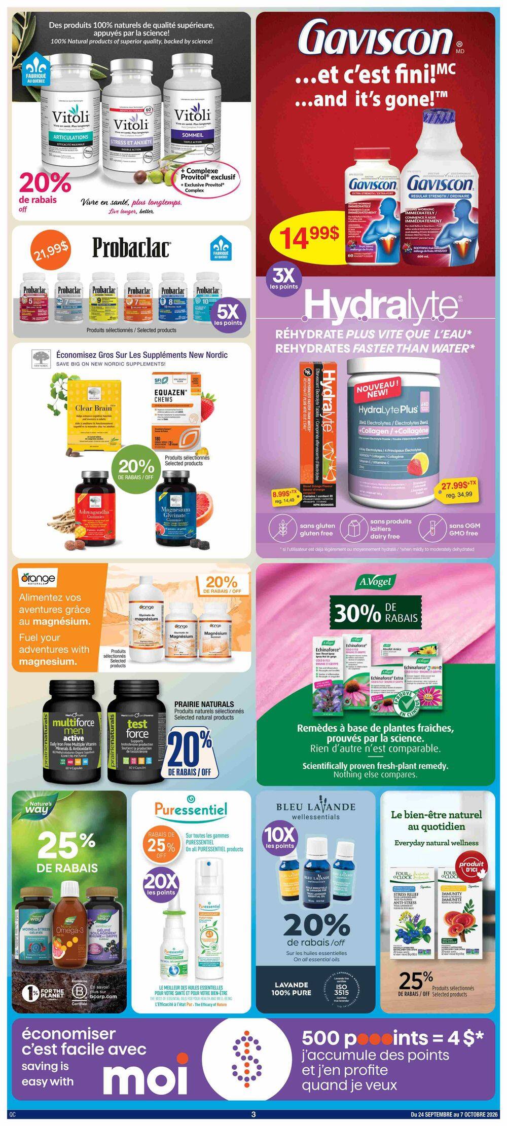 Jean Coutu Health and Wellness Flyer September 24 to October 7