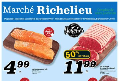 Marche Richelieu Flyer September 24 to 30