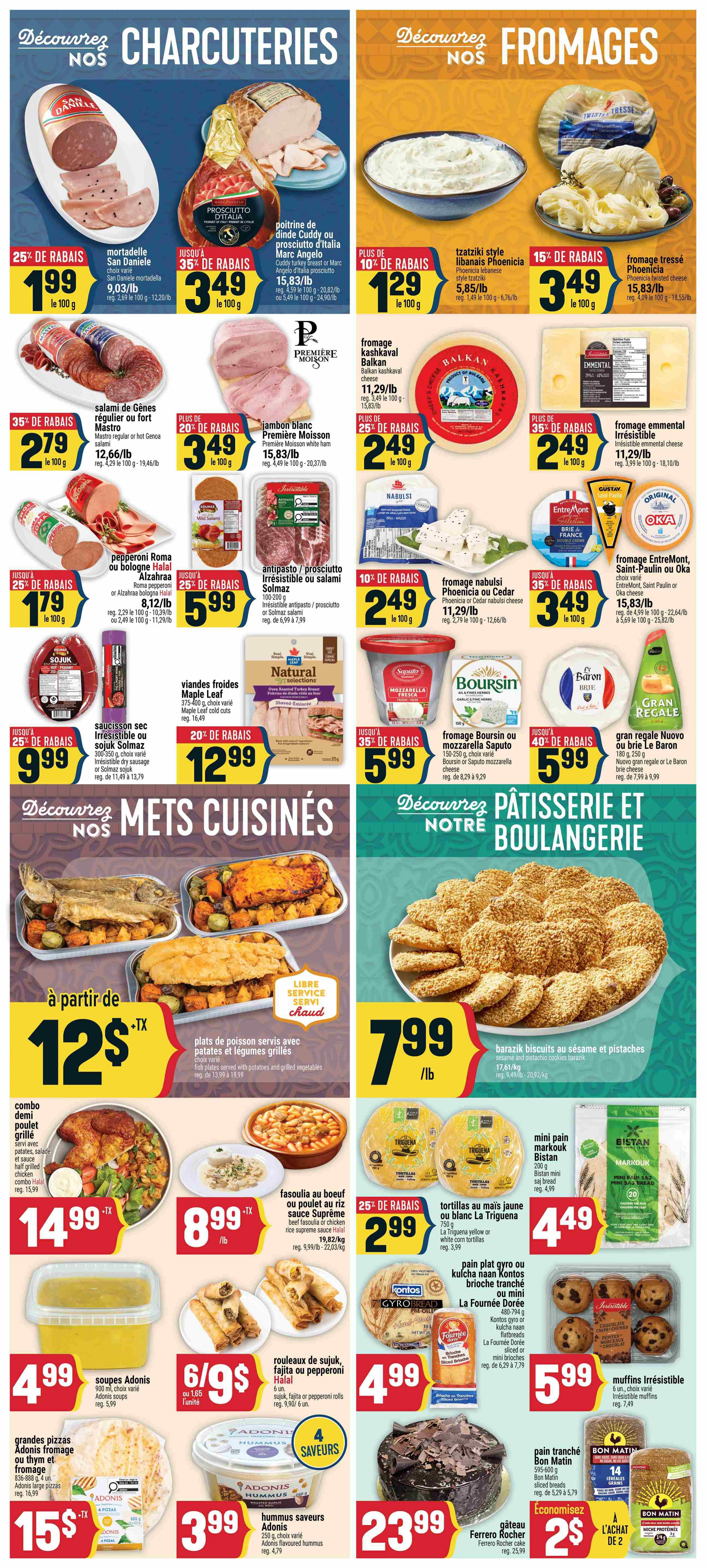 Adonis (QC) Flyer September 24 to 30