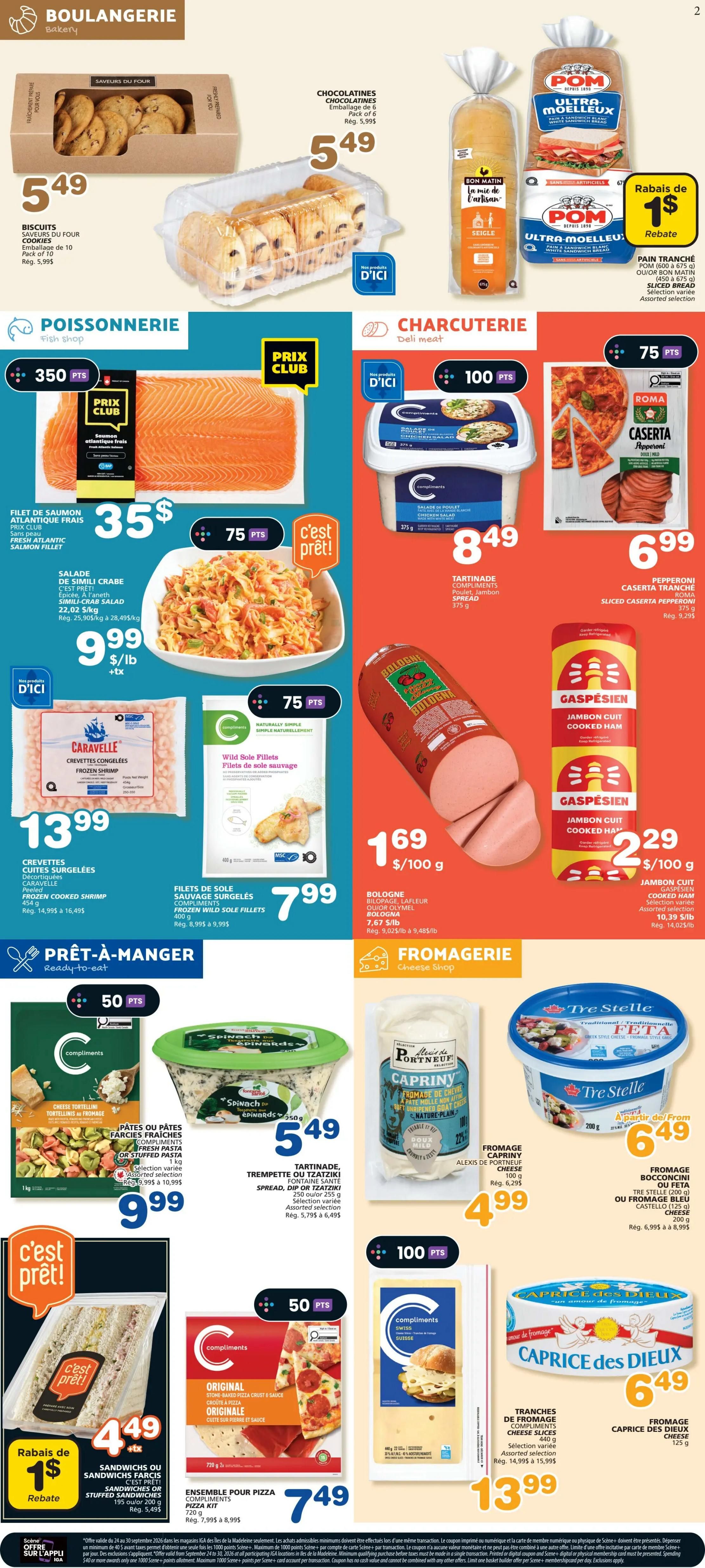 Coop IGA (QC) Flyer September 24 to 30