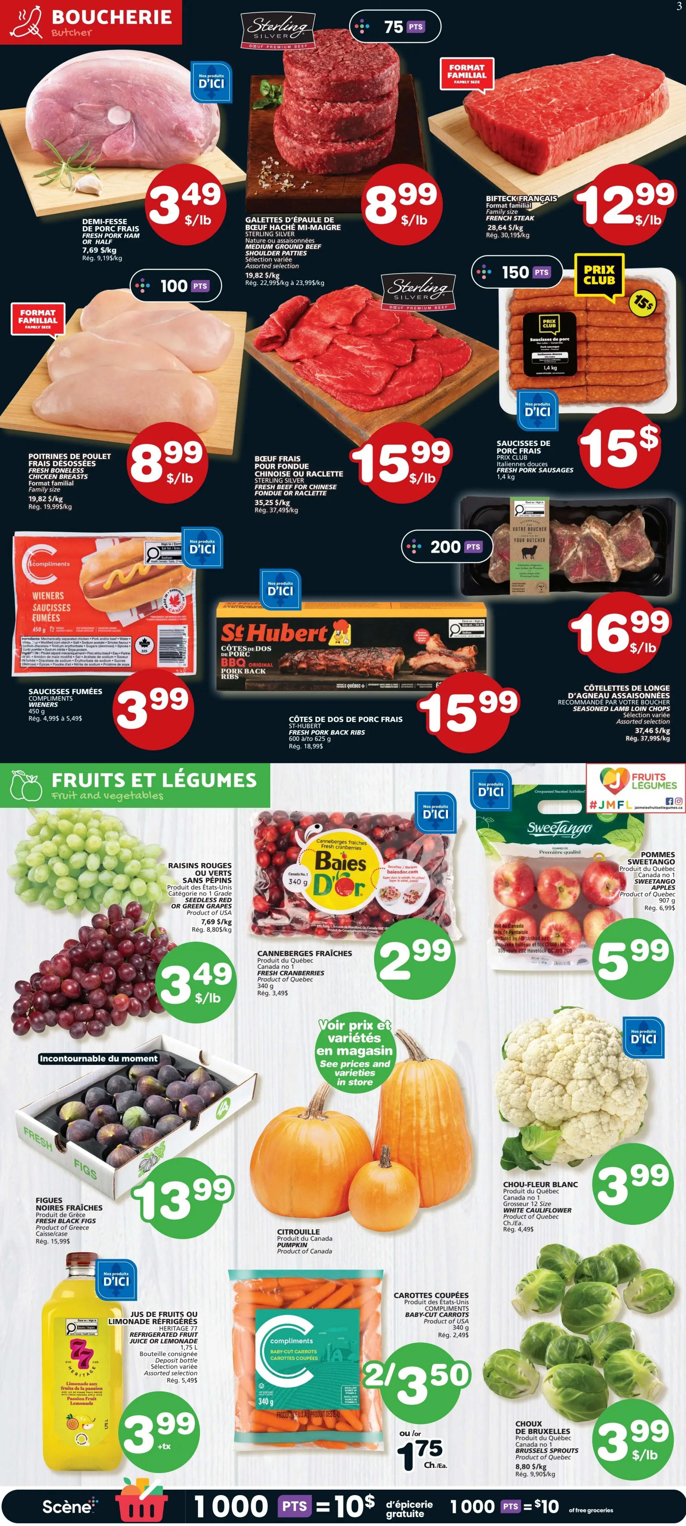 Coop IGA (QC) Flyer September 24 to 30
