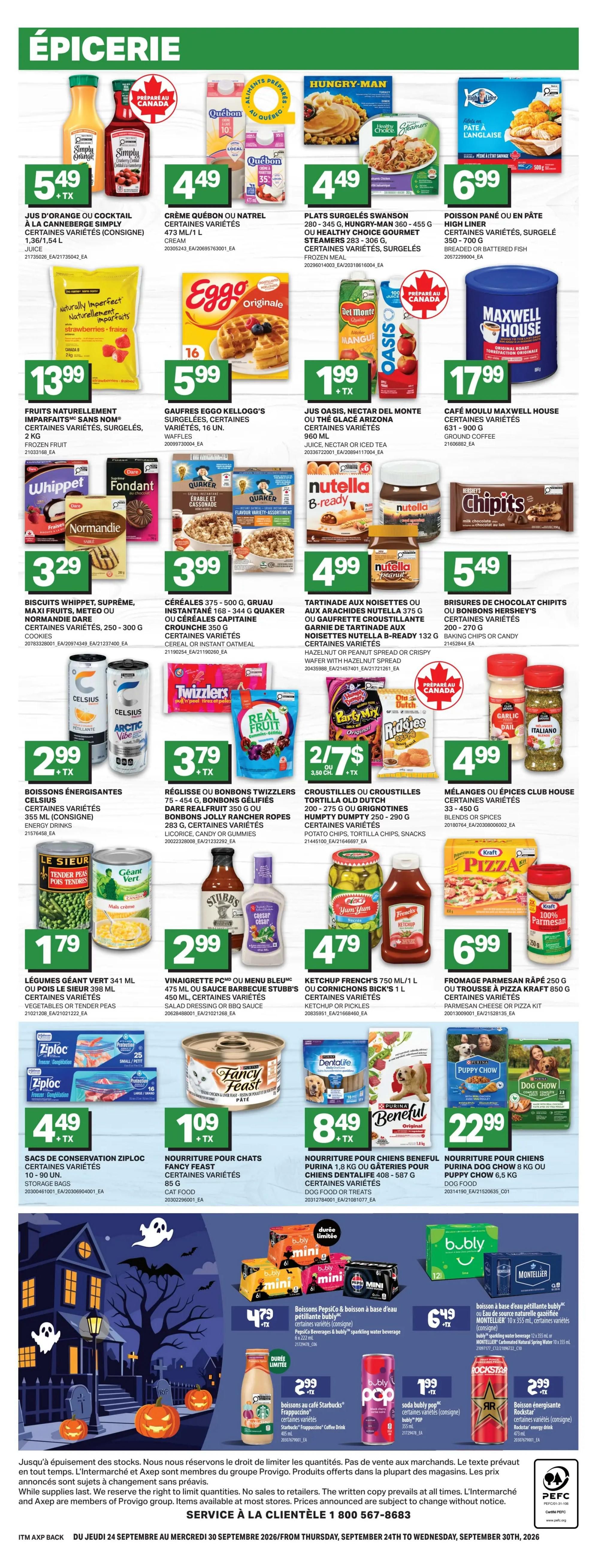 Axep Flyer September 24 to 30