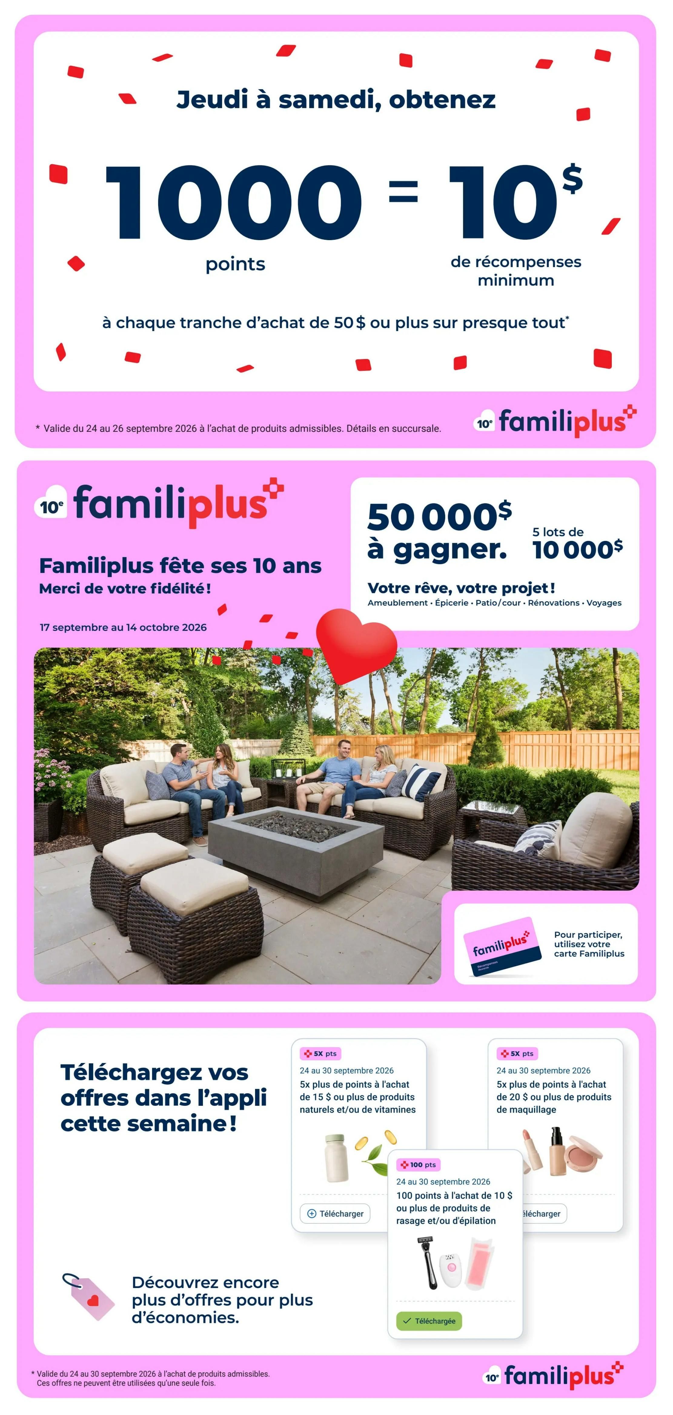Familiprix Flyer September 24 to 30