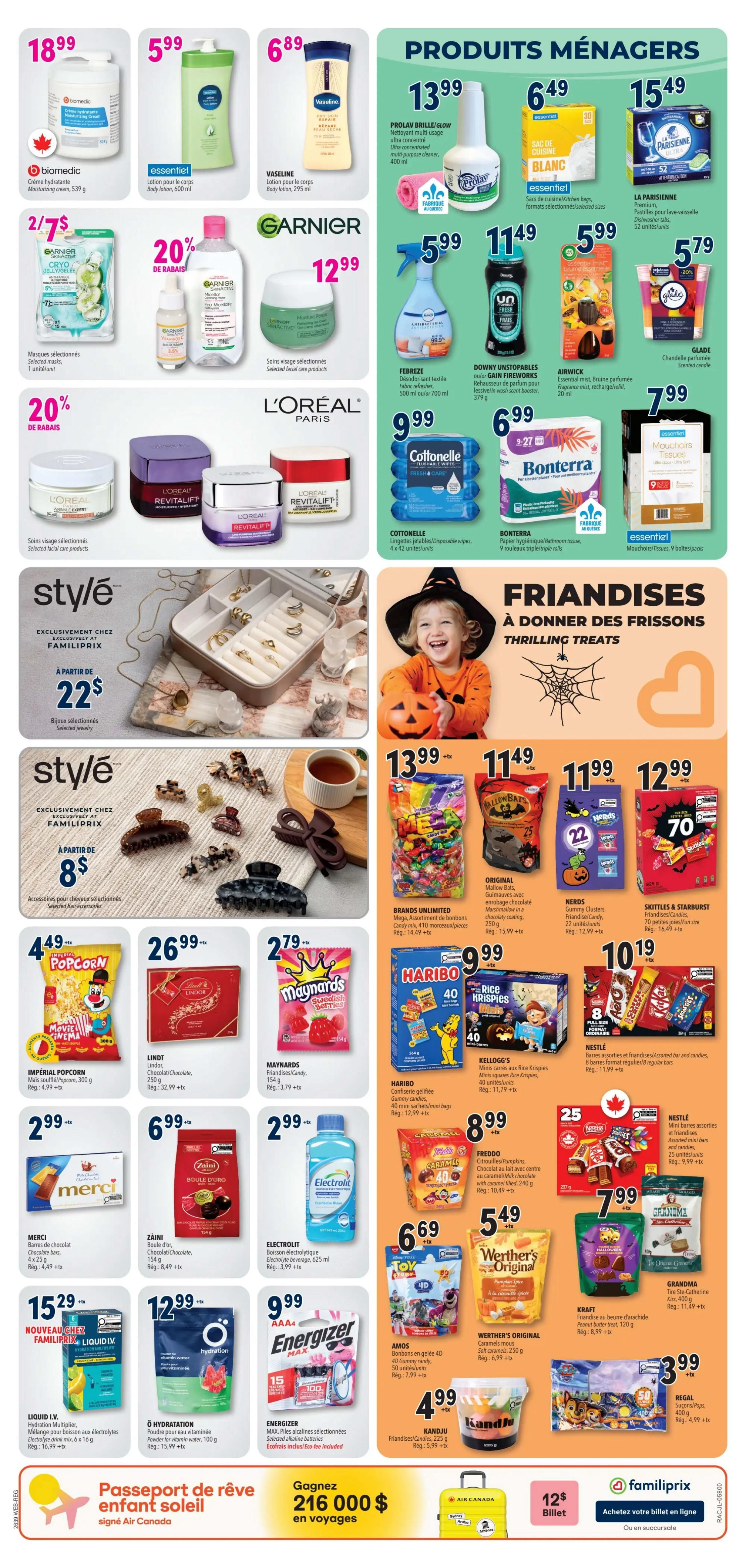 Familiprix Flyer September 24 to 30