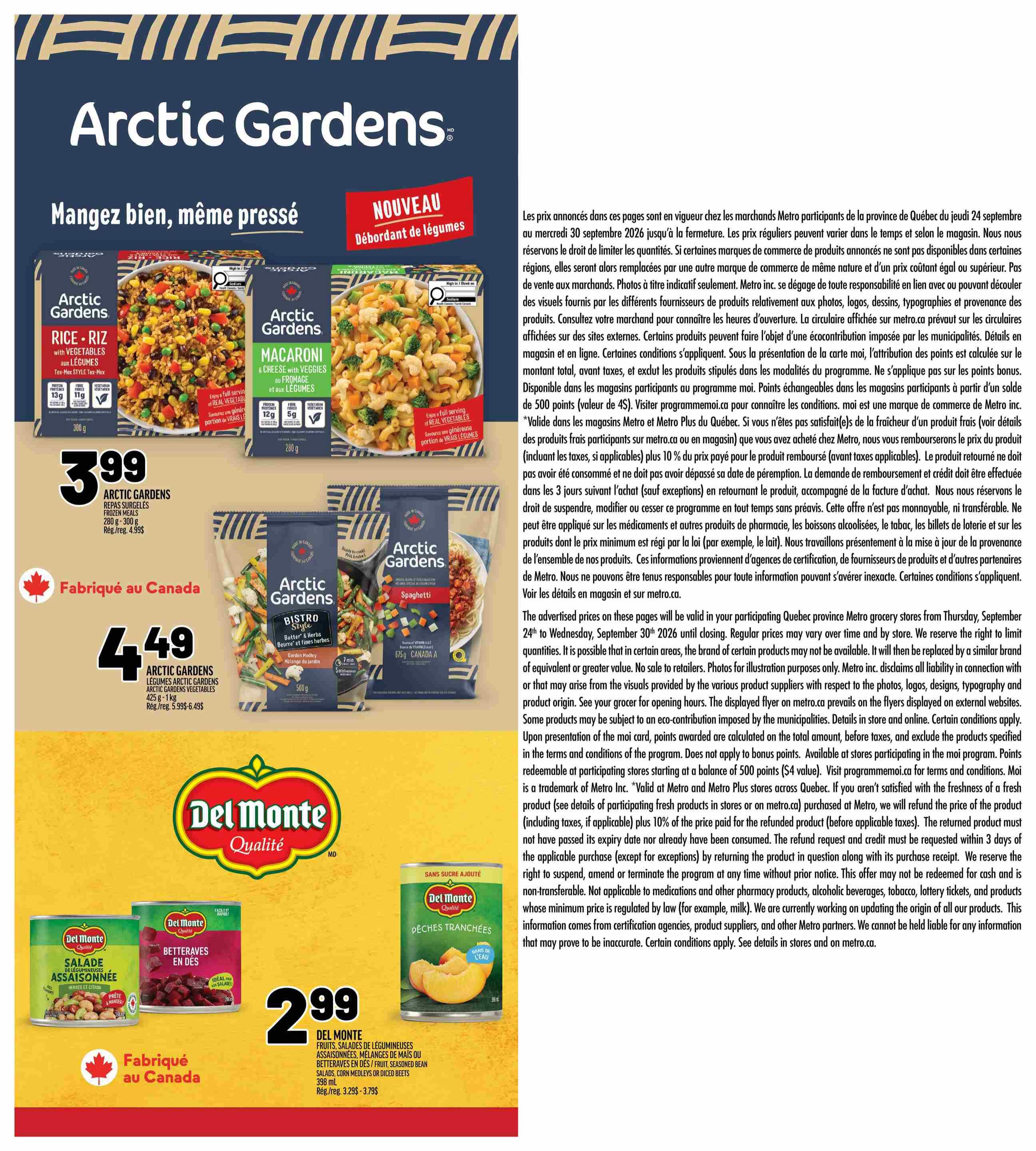 Metro (QC) Flyer September 24 to 30