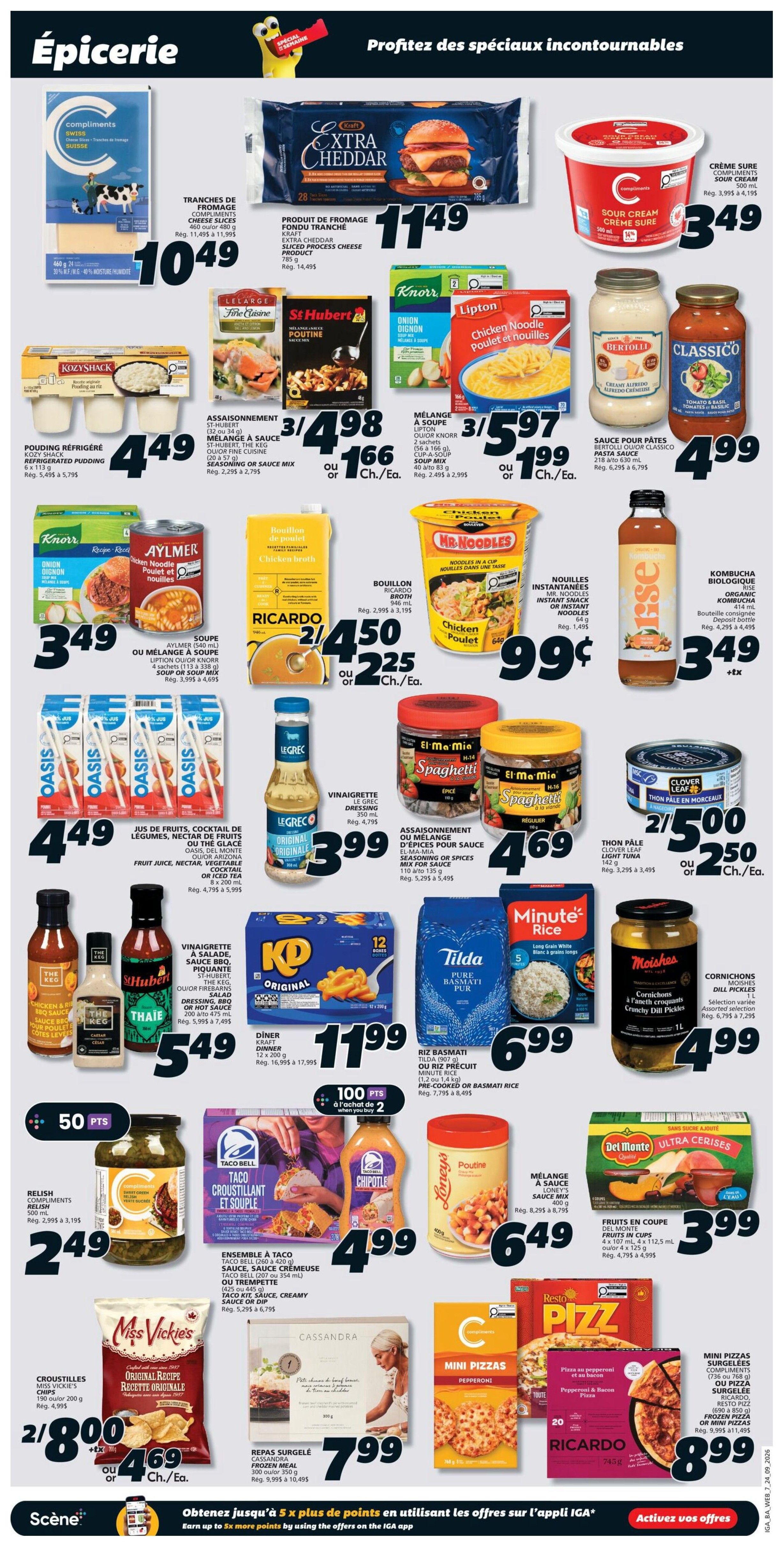 IGA (NB) Flyer September 24 to 30
