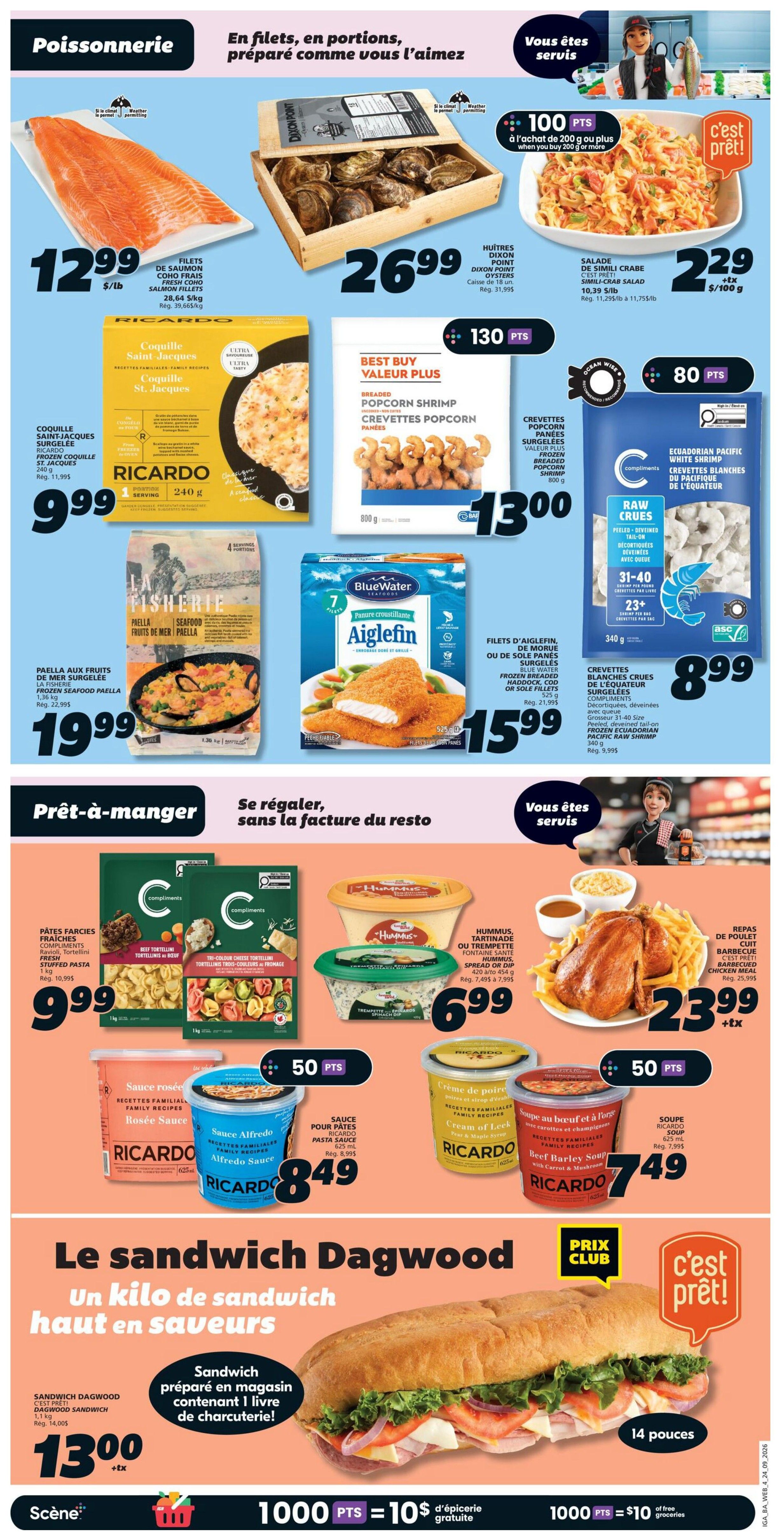 IGA (NB) Flyer September 24 to 30