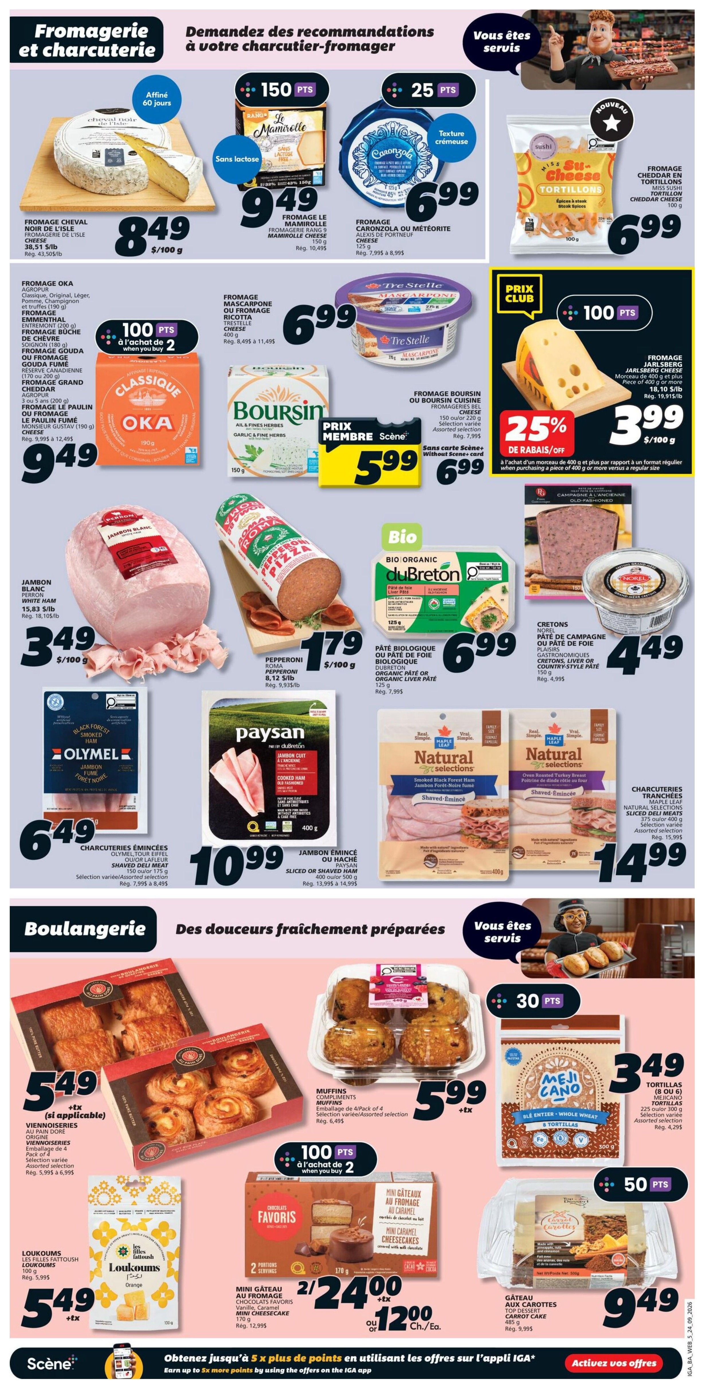 IGA (NB) Flyer September 24 to 30