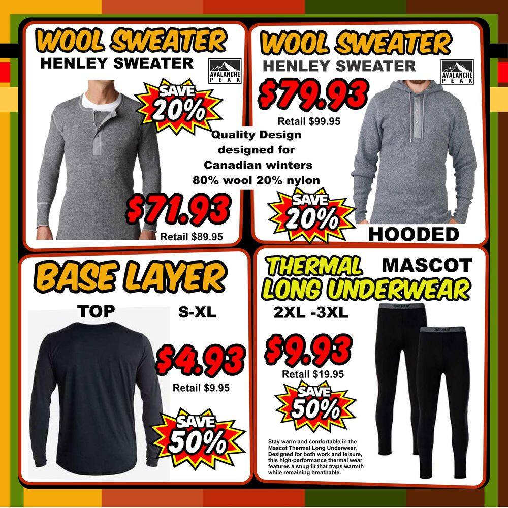 Surplus Herby’s Flyer September 25 to 27