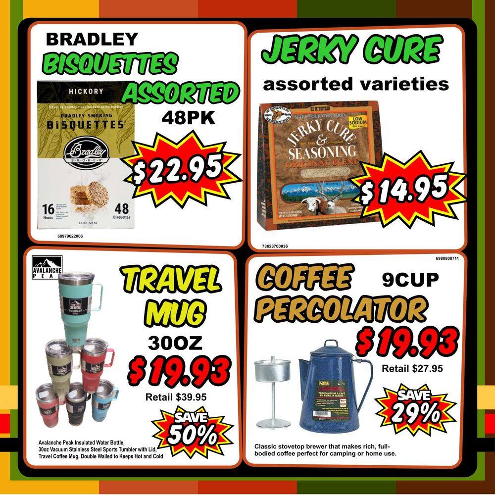 Surplus Herby’s Flyer September 25 to 27