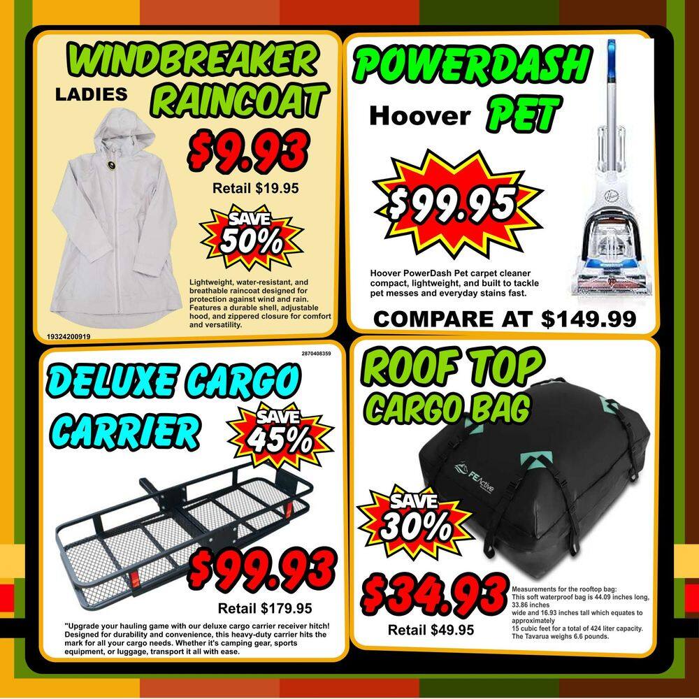 Surplus Herby’s Flyer September 25 to 27