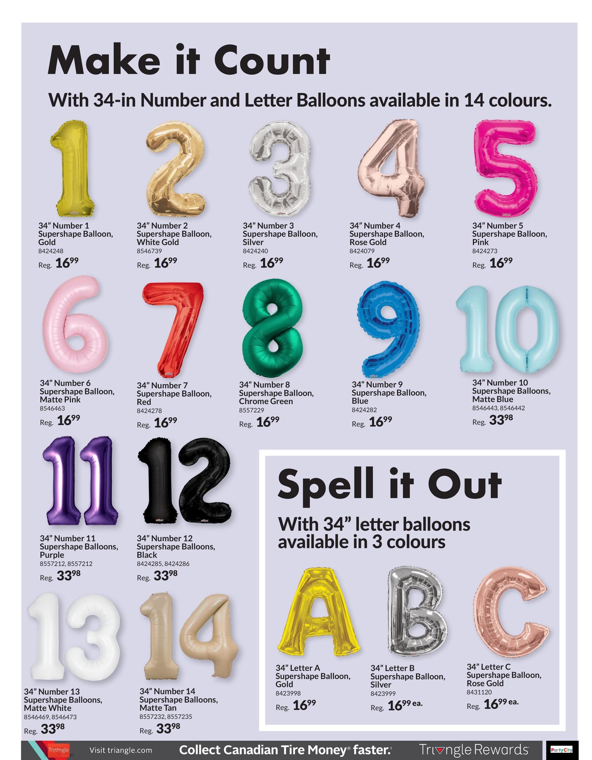 Party City Flyer September 22 to October 31