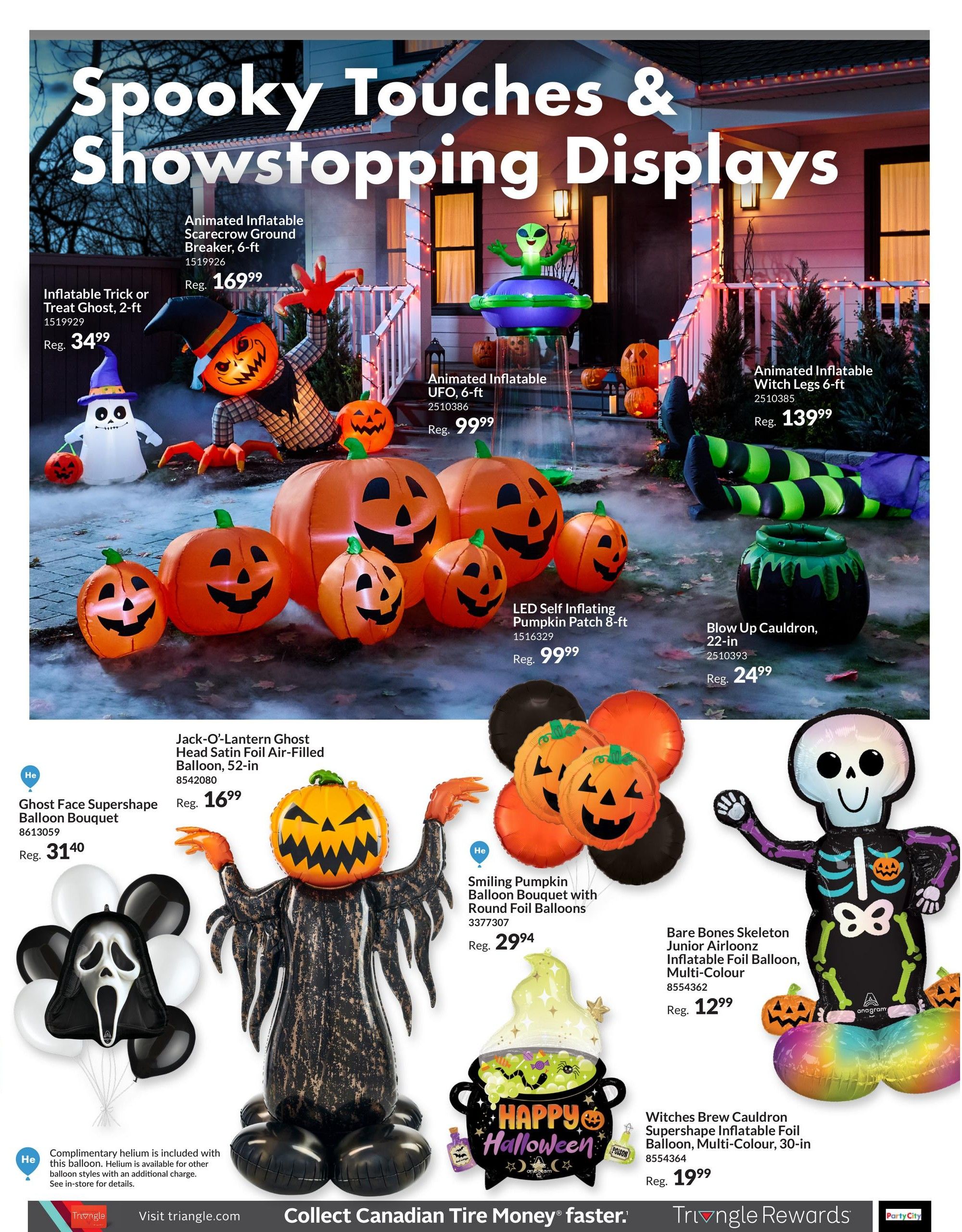 Party City Flyer September 22 to October 31