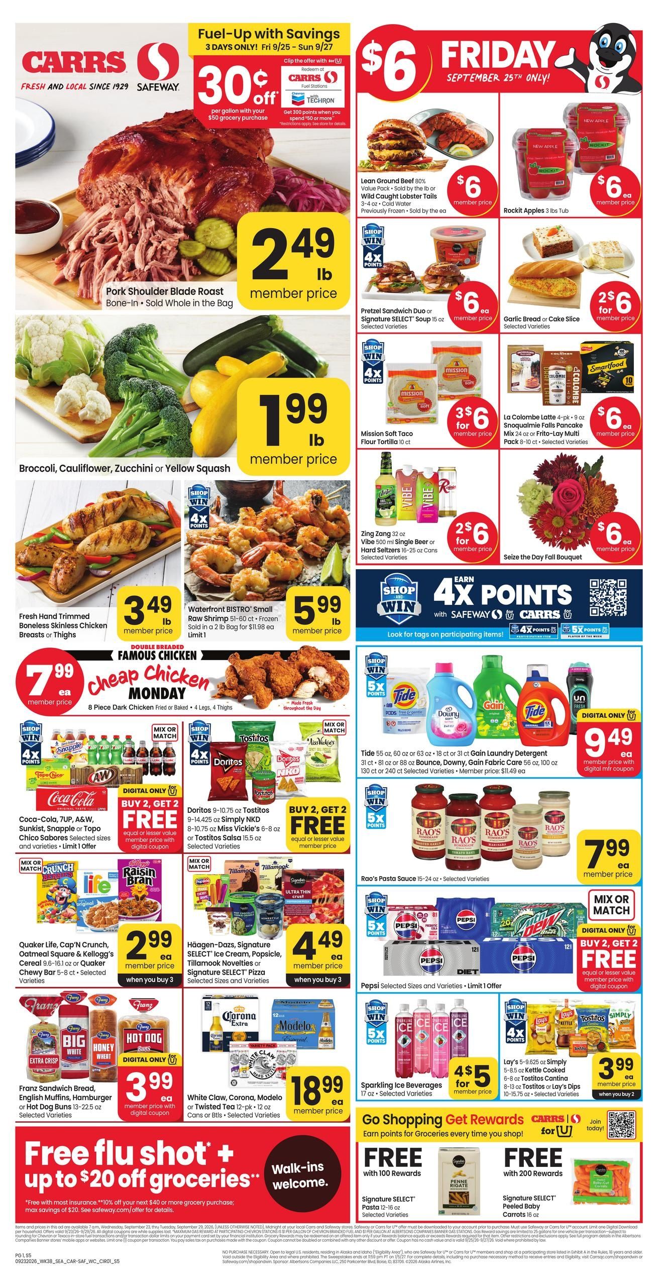 Carrs Weekly Ad September 23 - 29, 2026