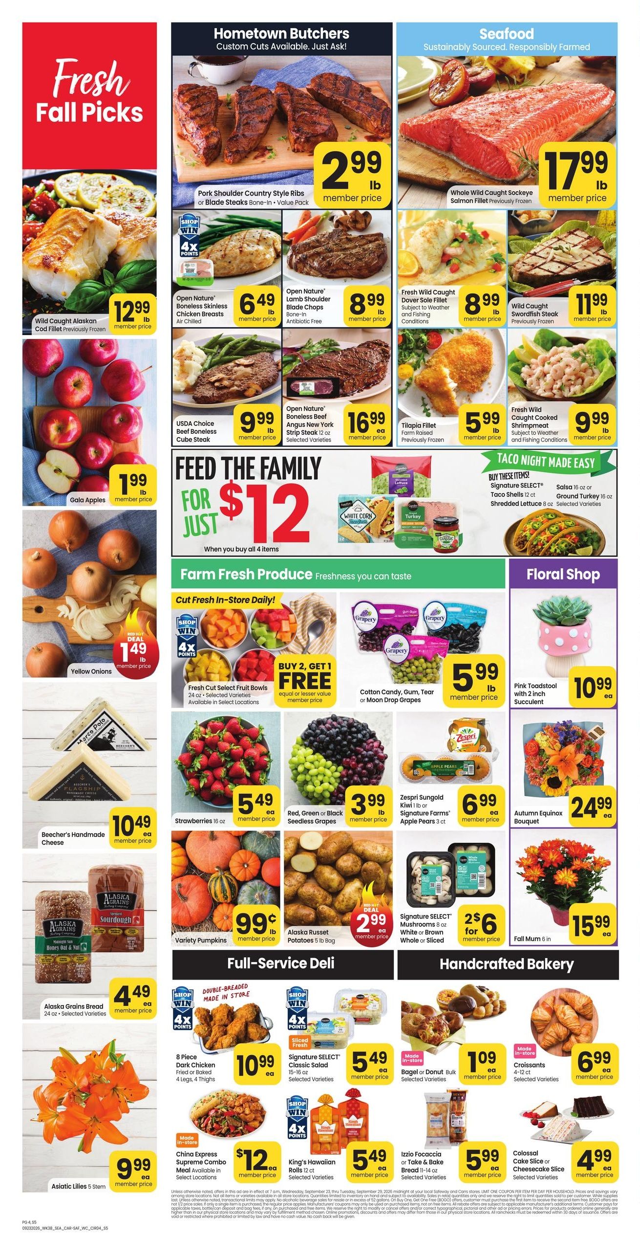 Carrs Weekly Ad September 23 - 29, 2026
