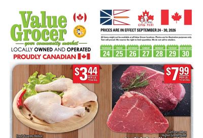 Value Grocer Flyer September 24 to 30
