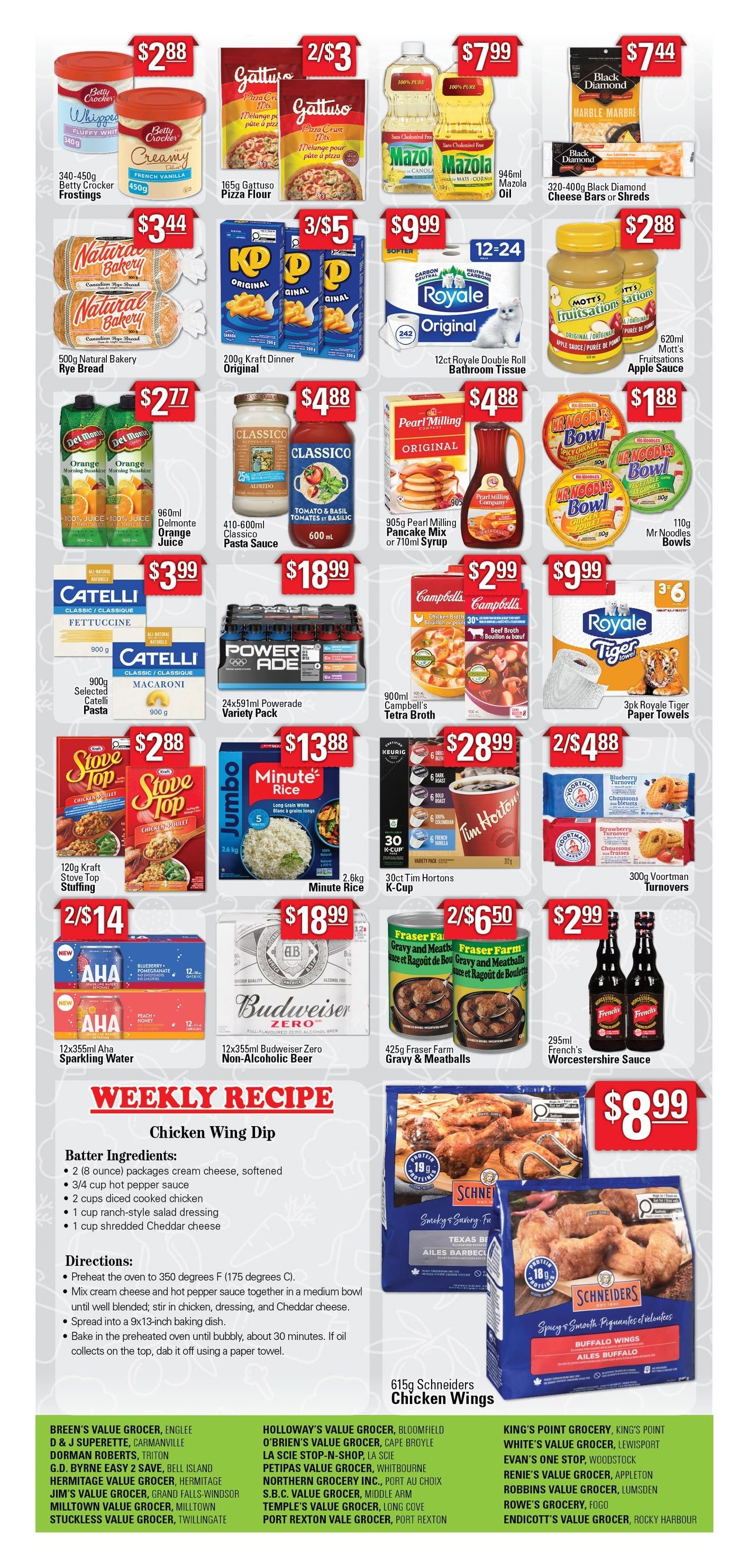 Value Grocer Flyer September 24 to 30