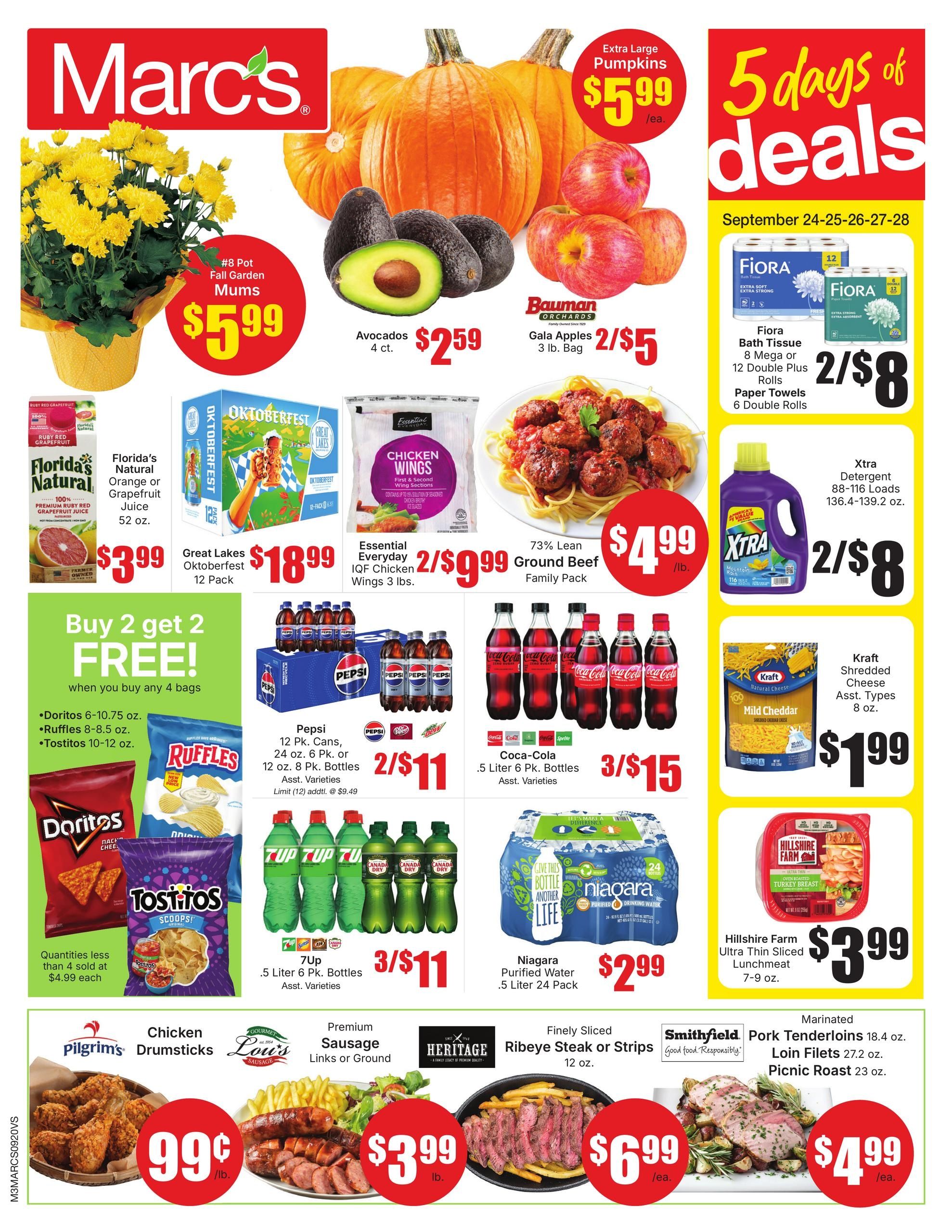 Marc's (Akron Area, OH) Weekly Ad September 23 - 29, 2026