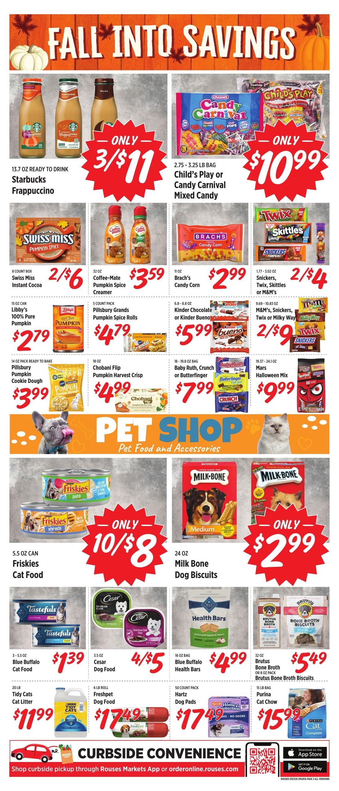 Rouses Supermarkets (Lafayette Area, LA) Weekly Ad September 23 - 30, 2026
