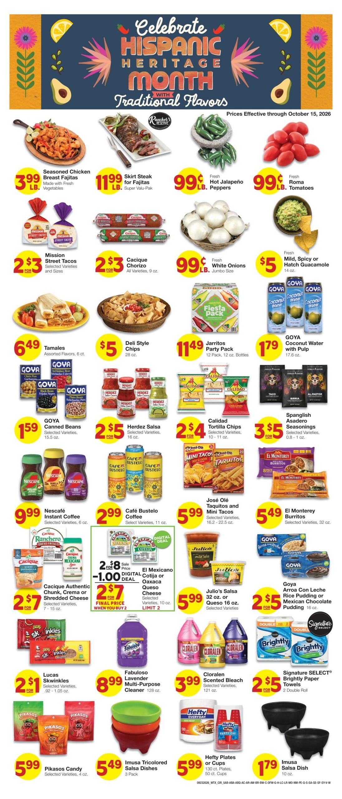 Albertsons Market (Albuquerque Area, NM) Weekly Ad September 23 - 29, 2026