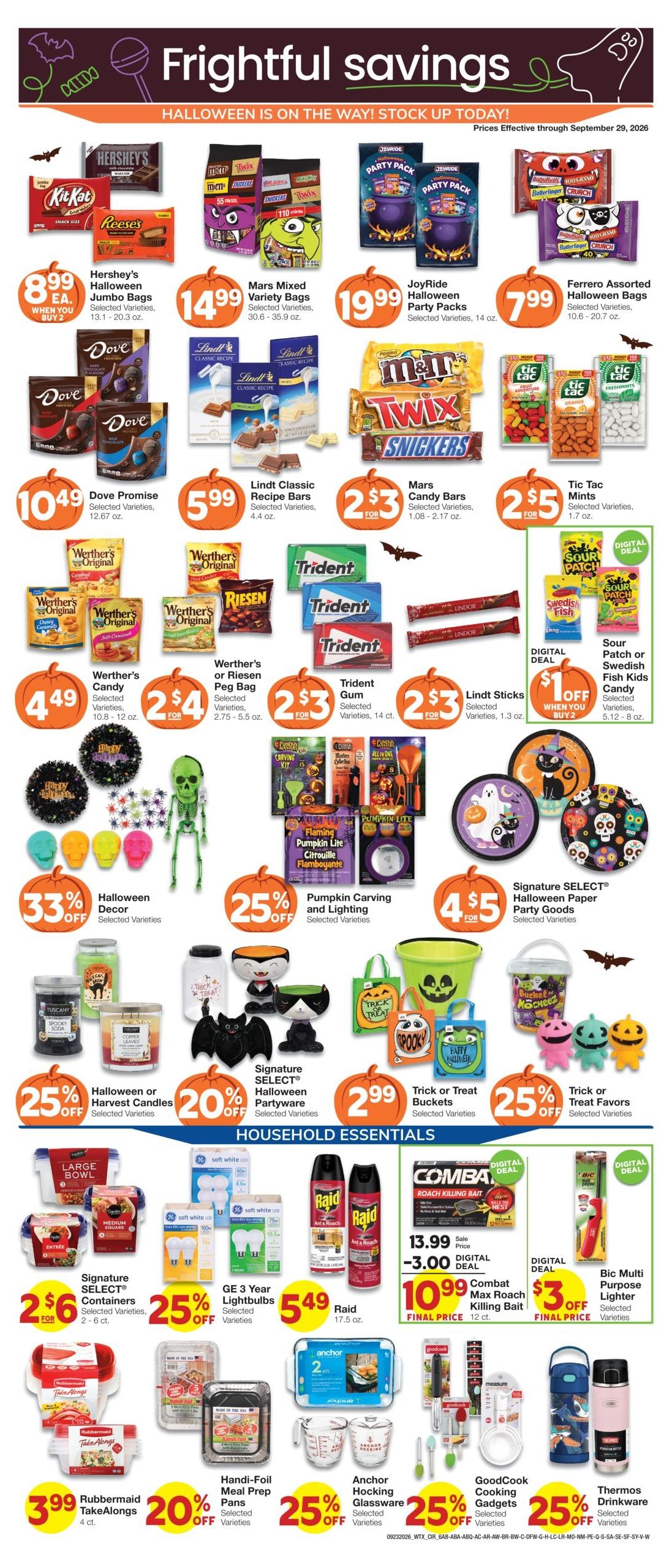 Albertsons Market (Albuquerque Area, NM) Weekly Ad September 23 - 29, 2026