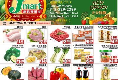 Jmart (Little Neck, NY) Weekly Ad September 22 - 28, 2026