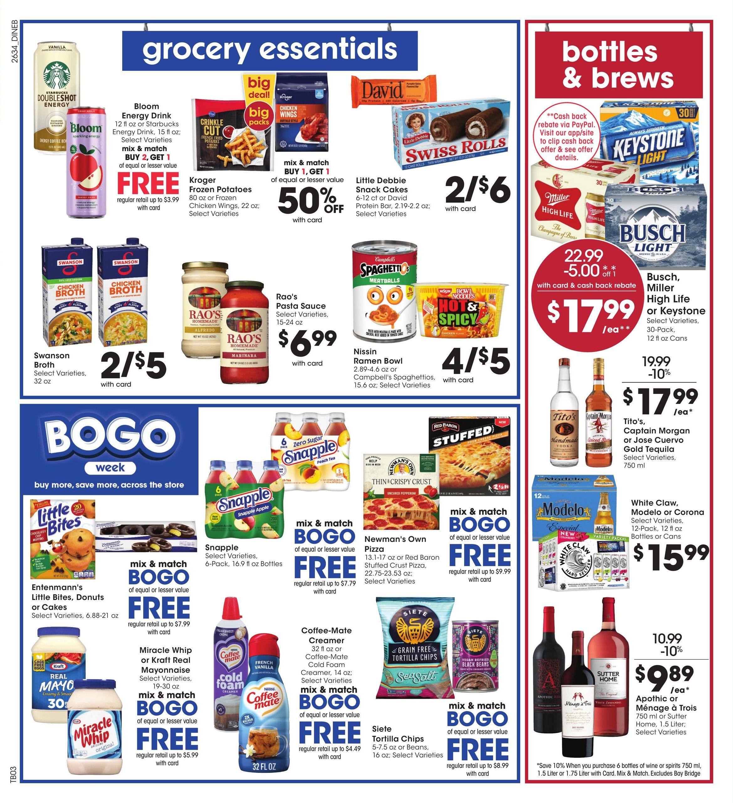 Baker's (Council Bluffs Area, IA) Weekly Ad September 23 - 29, 2026