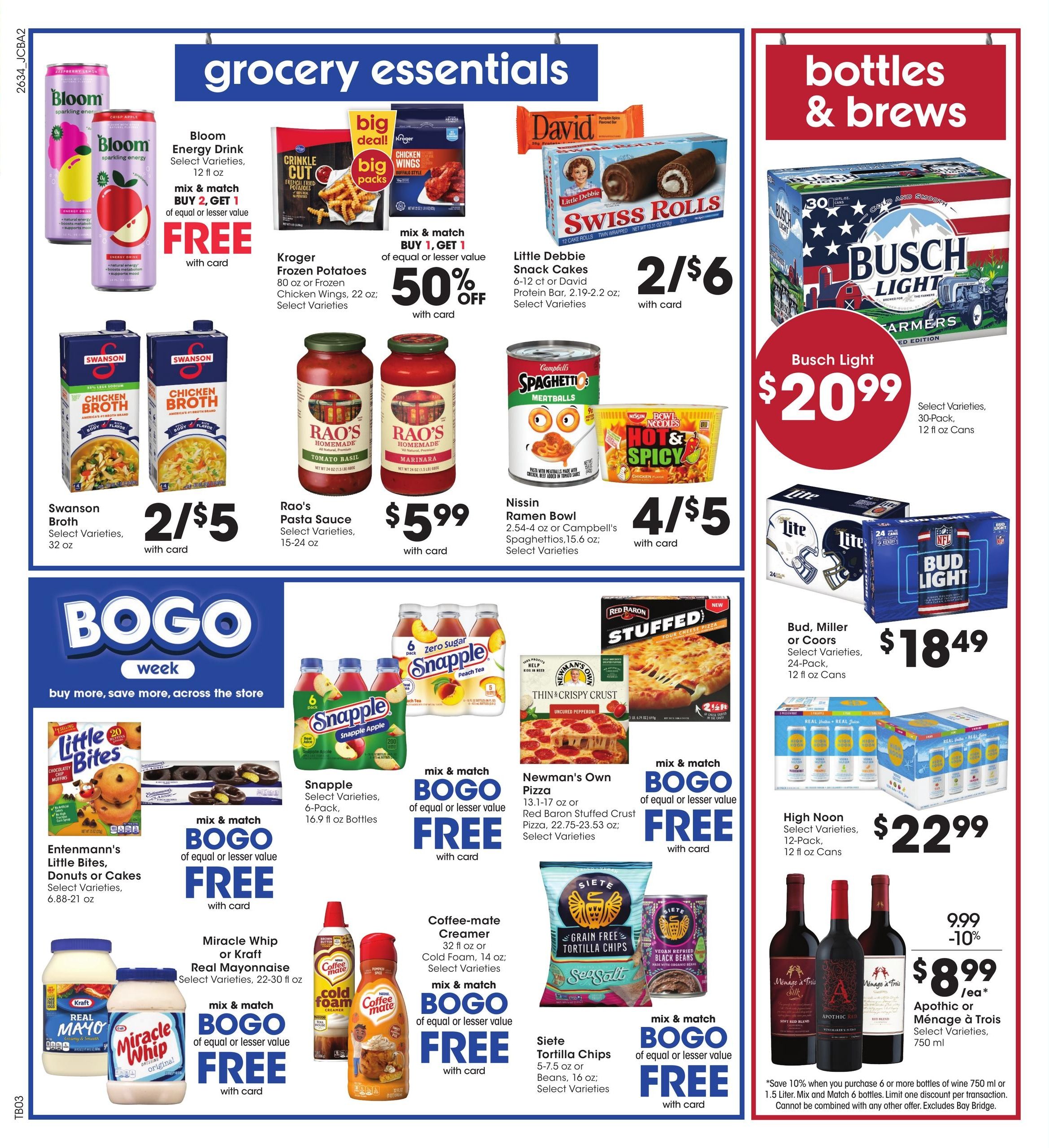 JayC Food Stores (Brookville-Tell City Area, IN) Weekly Ad September 23 - 29, 2026