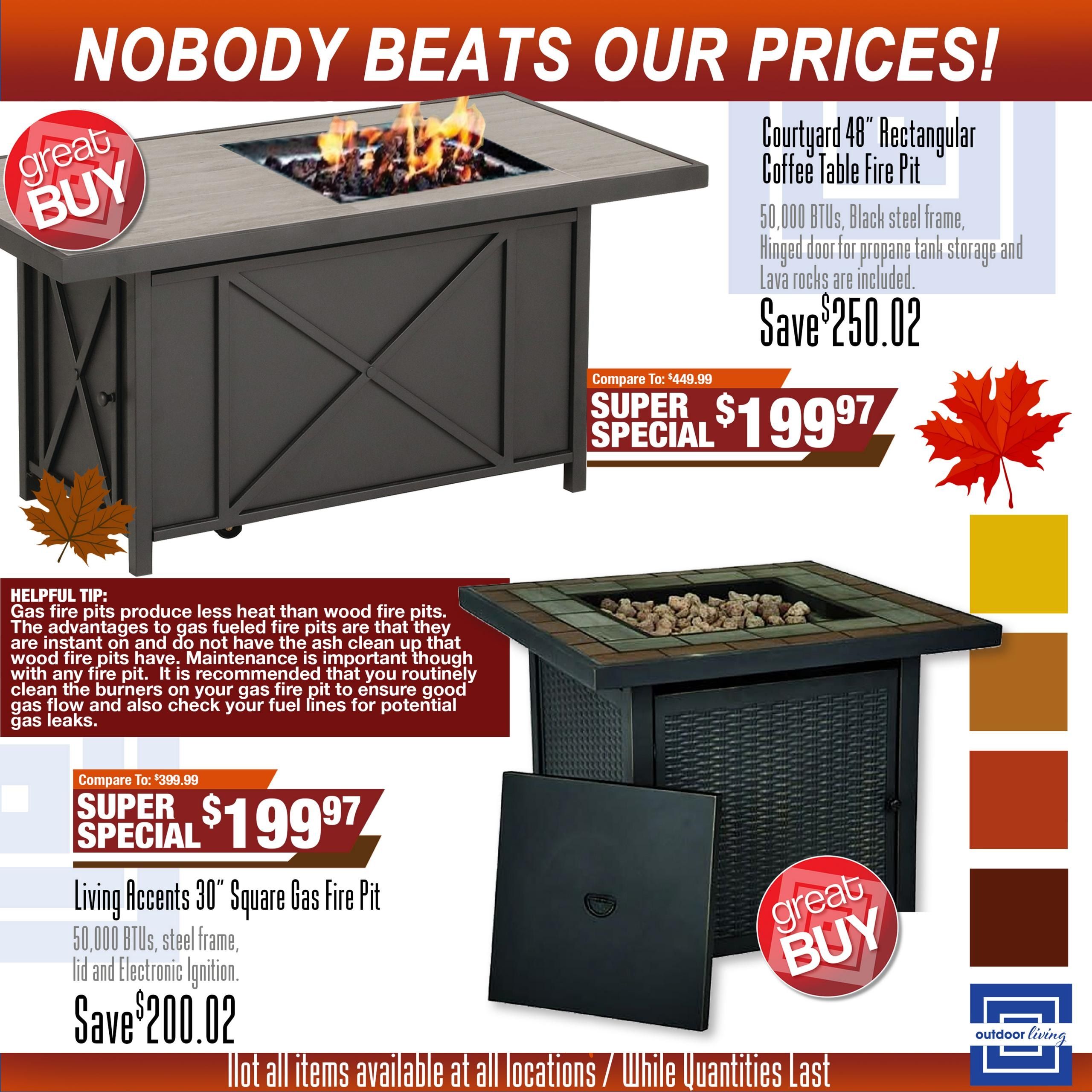 Lewis Drug FIREPIT SALE Weekly Ad September 22 - October 27, 2026