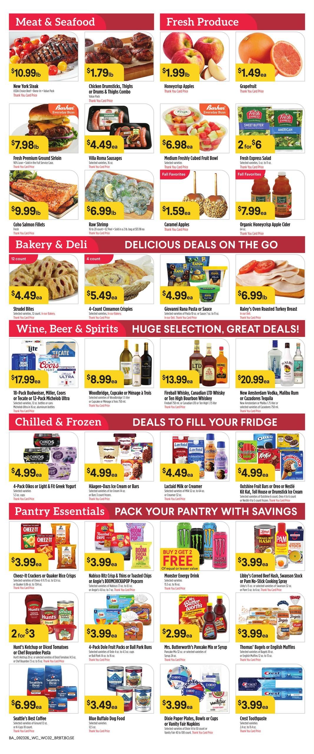 Bashas' (Apache Junction Area, AZ) Weekly Ad September 23 - 29, 2026