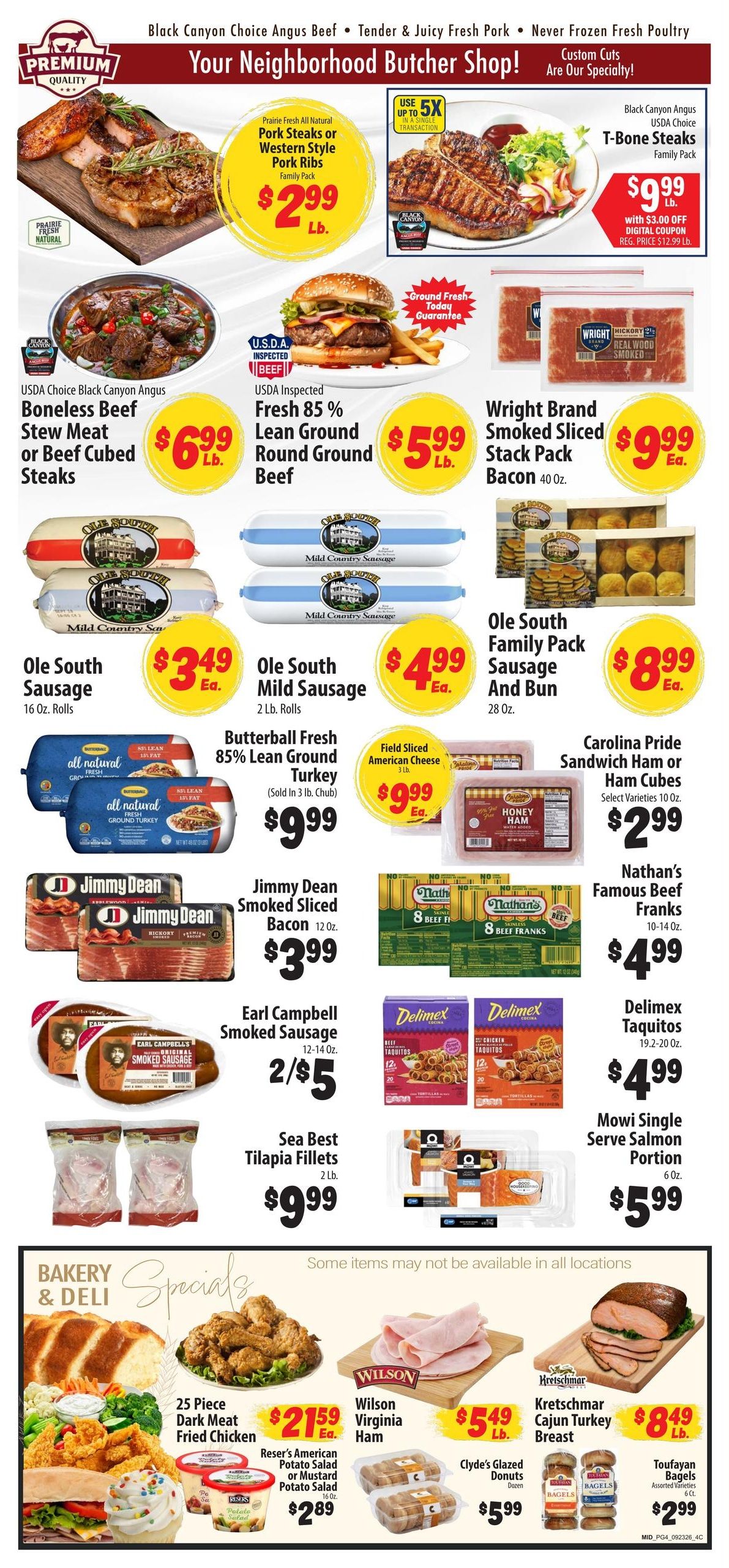 Food Giant (Jackson Area, TN) Weekly Ad September 23 - 29, 2026