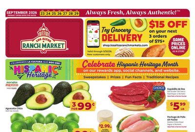 Cardenas Markets (Apache Junction Area, AZ) Weekly Ad September 23 - 29, 2026