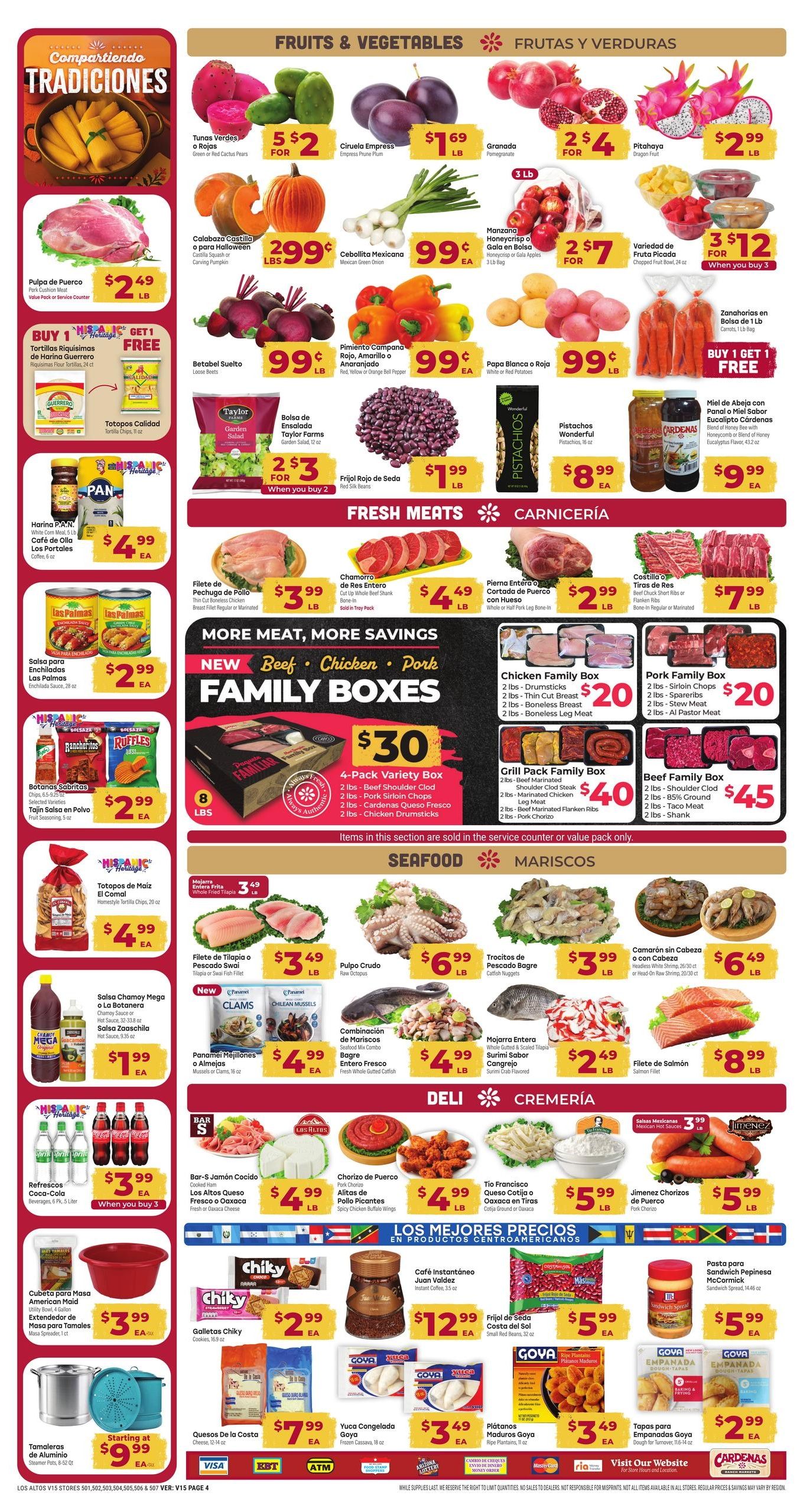 Cardenas Markets (Apache Junction Area, AZ) Weekly Ad September 23 - 29, 2026