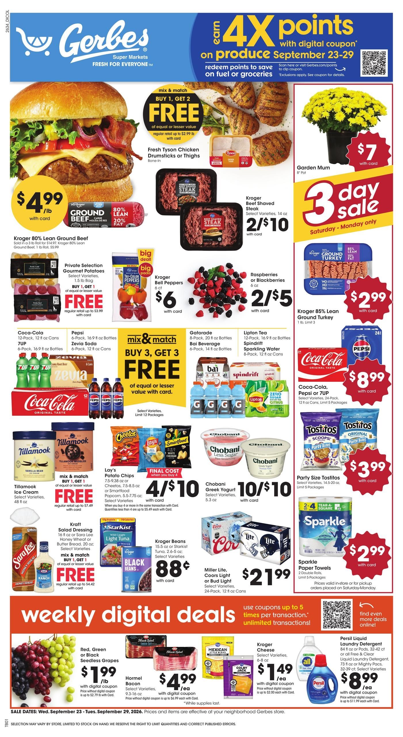 Gerbes (Columbia-Jefferson City Area, MO) Weekly Ad September 23 - 29, 2026