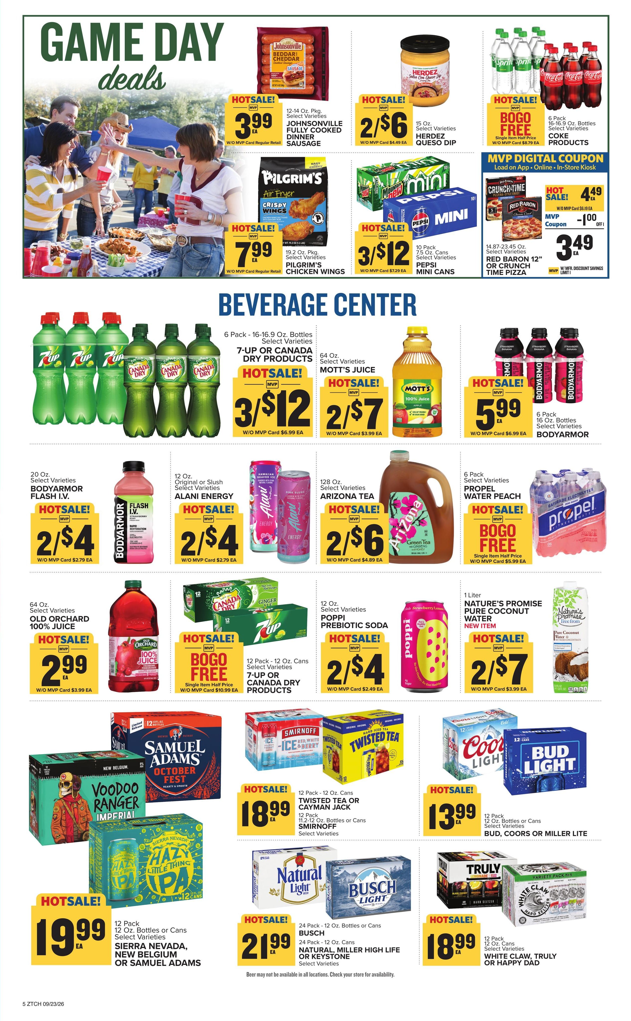 Food Lion (Chattanooga Area, TN) Weekly Ad September 23 - 29, 2026