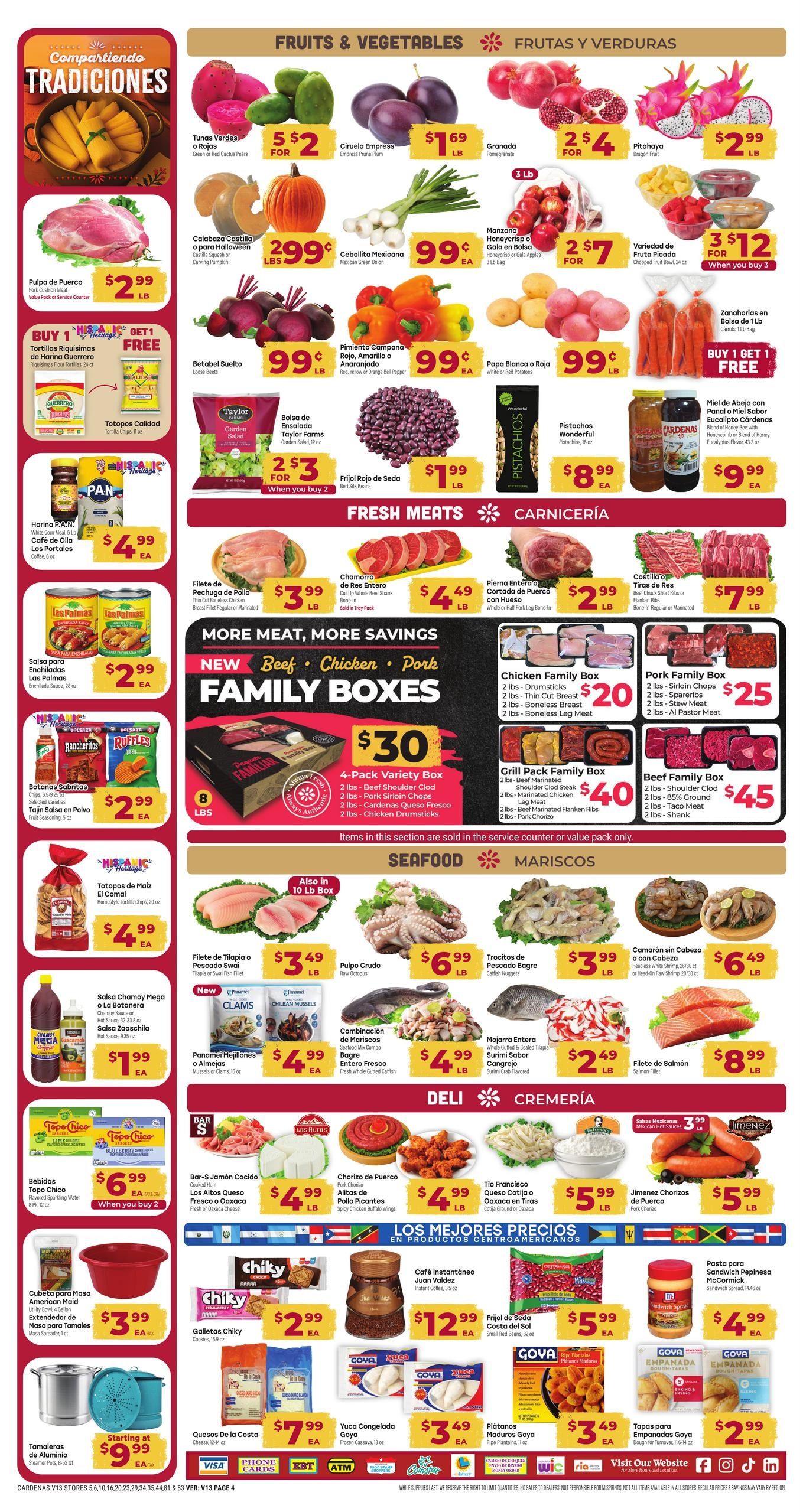 Cardenas Markets (El Monte Area, CA) Weekly Ad September 23 - 29, 2026