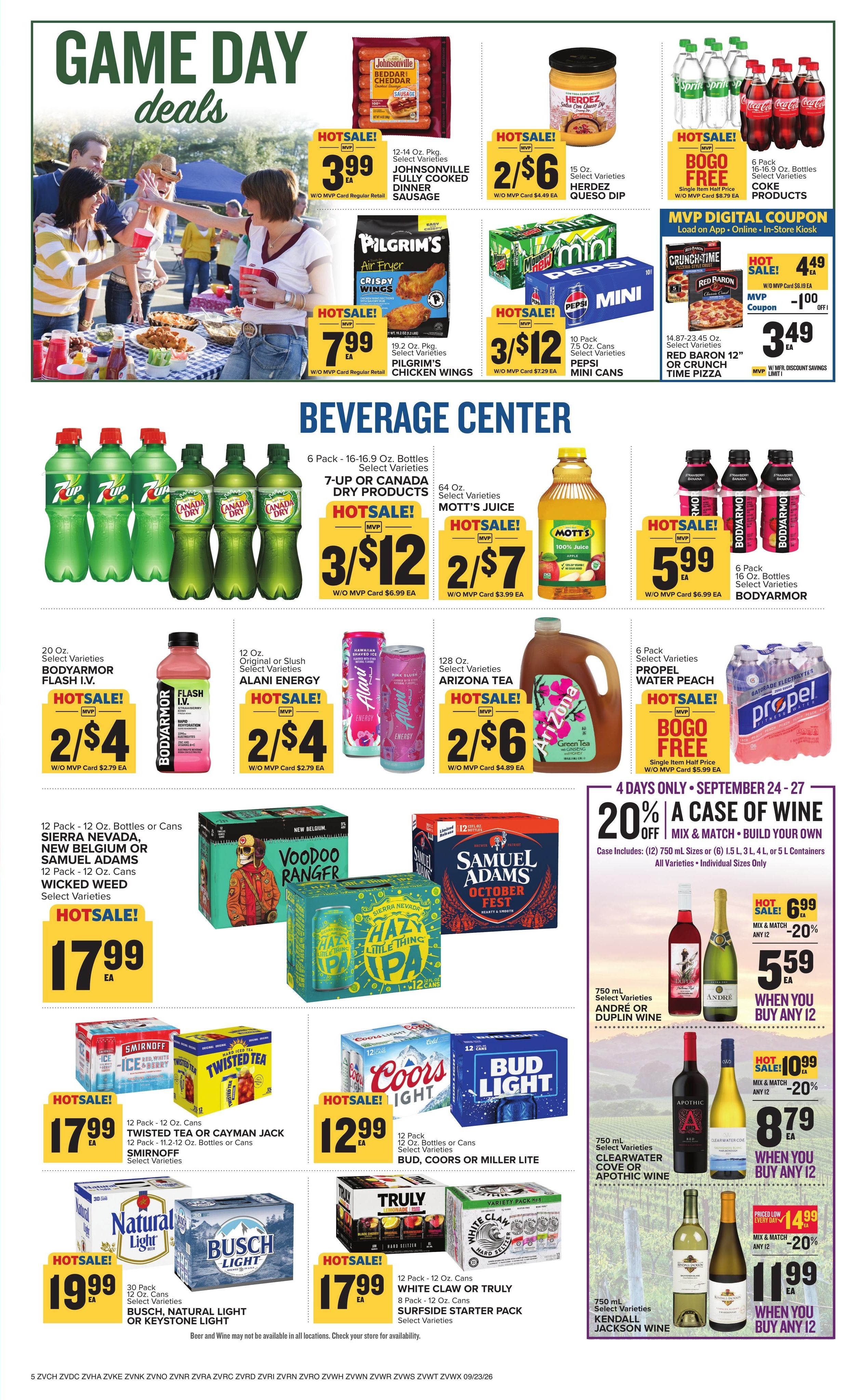 Food Lion (Richmond Area, VA) Weekly Ad September 23 - 29, 2026