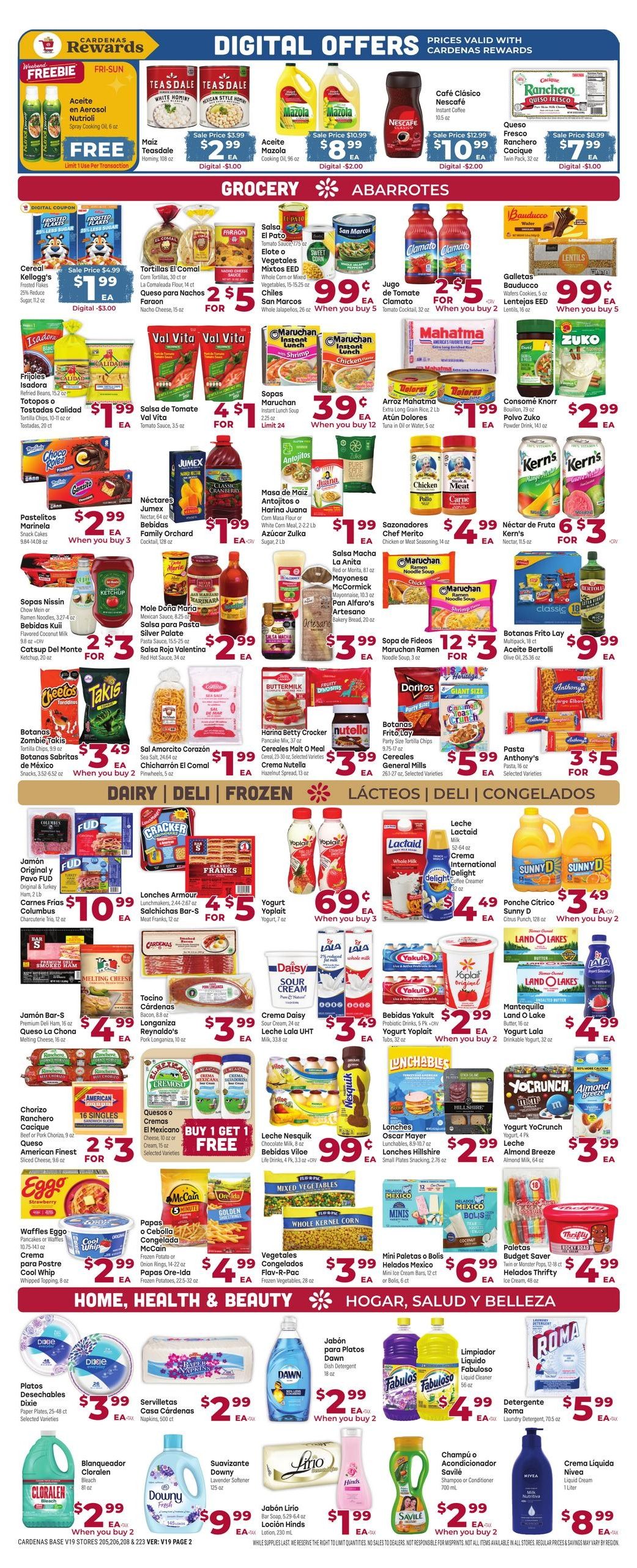 Cardenas Markets (Modesto Area, CA) Weekly Ad September 23 - 29, 2026