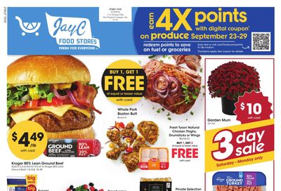 JayC Food Stores (Beech Grove Area, IN) Weekly Ad September 23 - 29, 2026